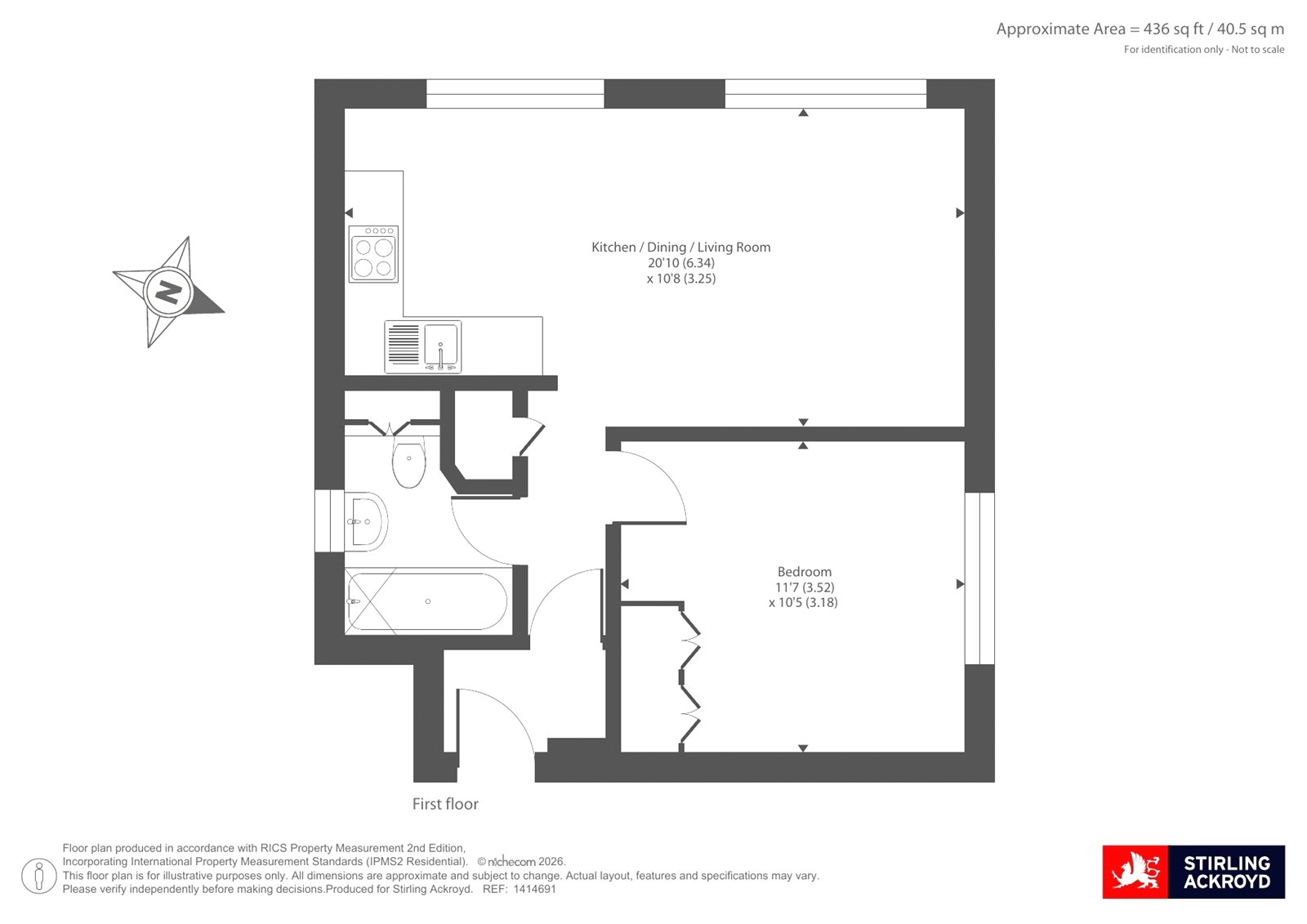 Yalding Road, London, SE16 floorplan