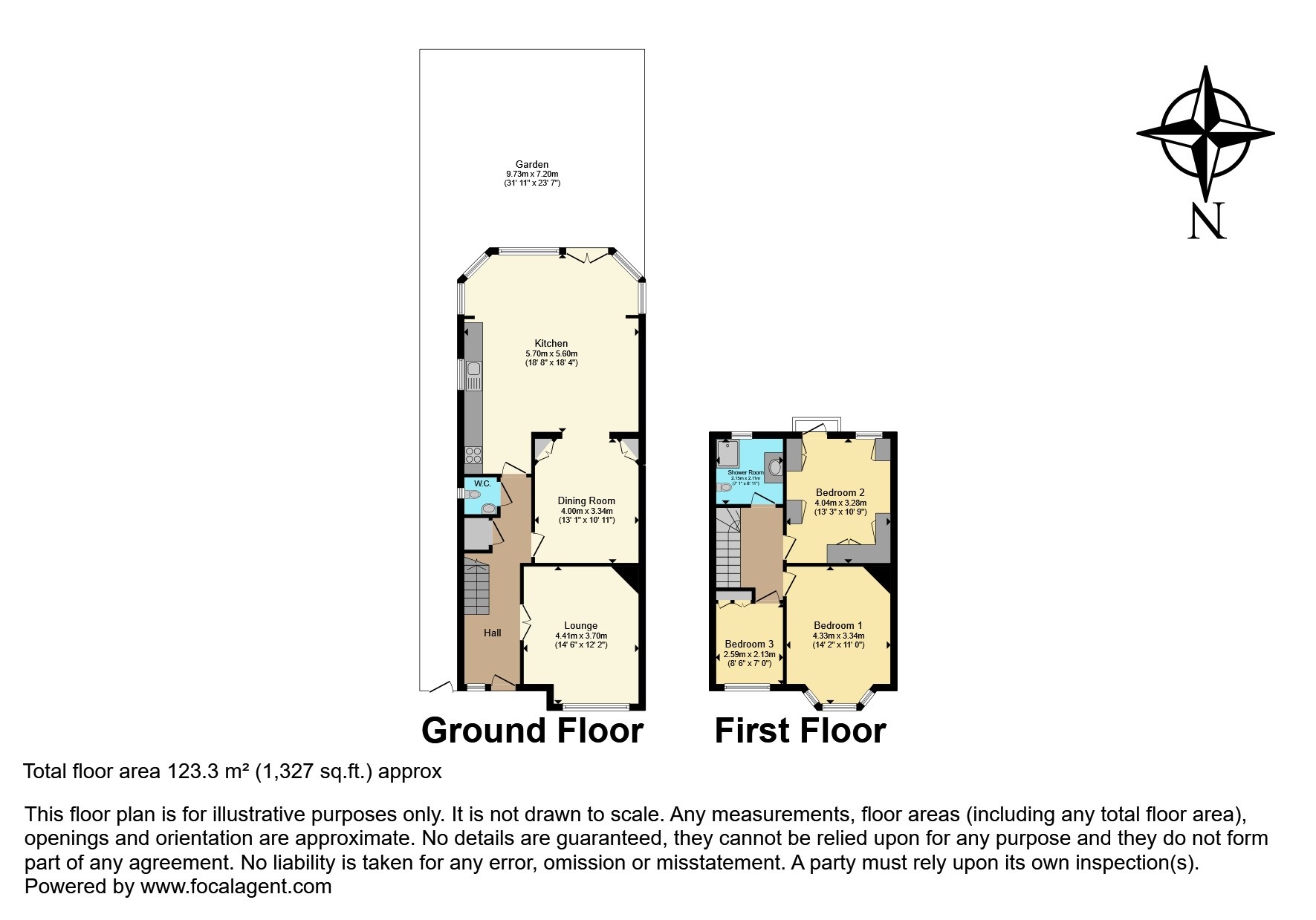 16, Leithcote Gardens, London floorplan