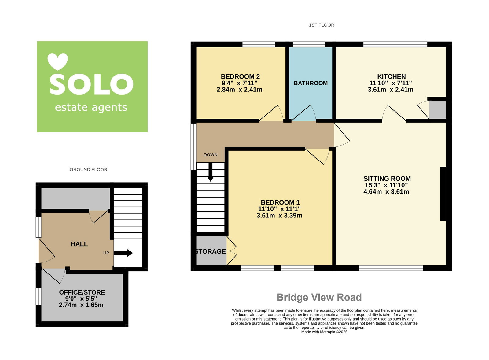 16, Bridge View Road, Ripon floorplan
