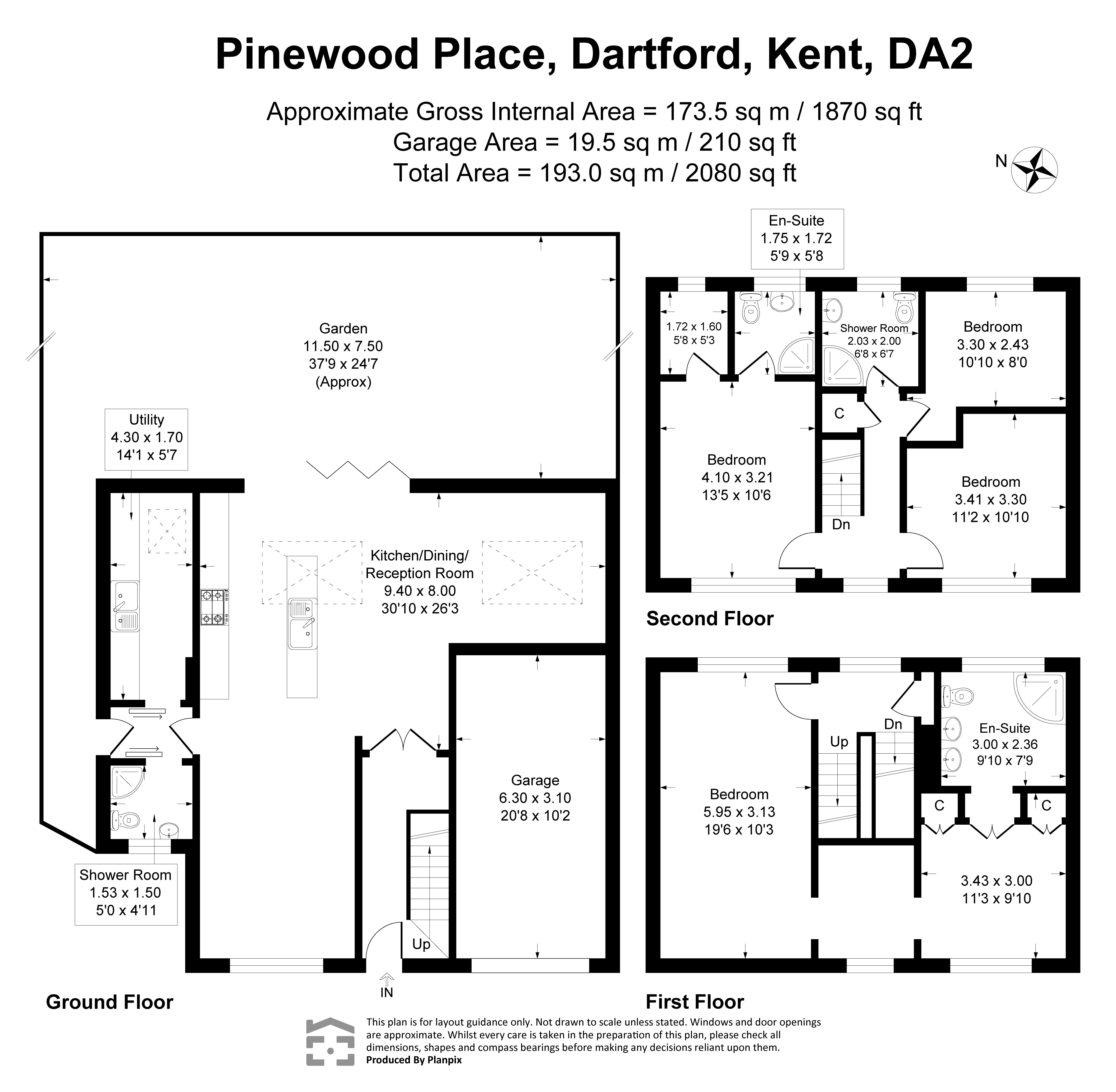 50, Pinewood Place, Kent floorplan