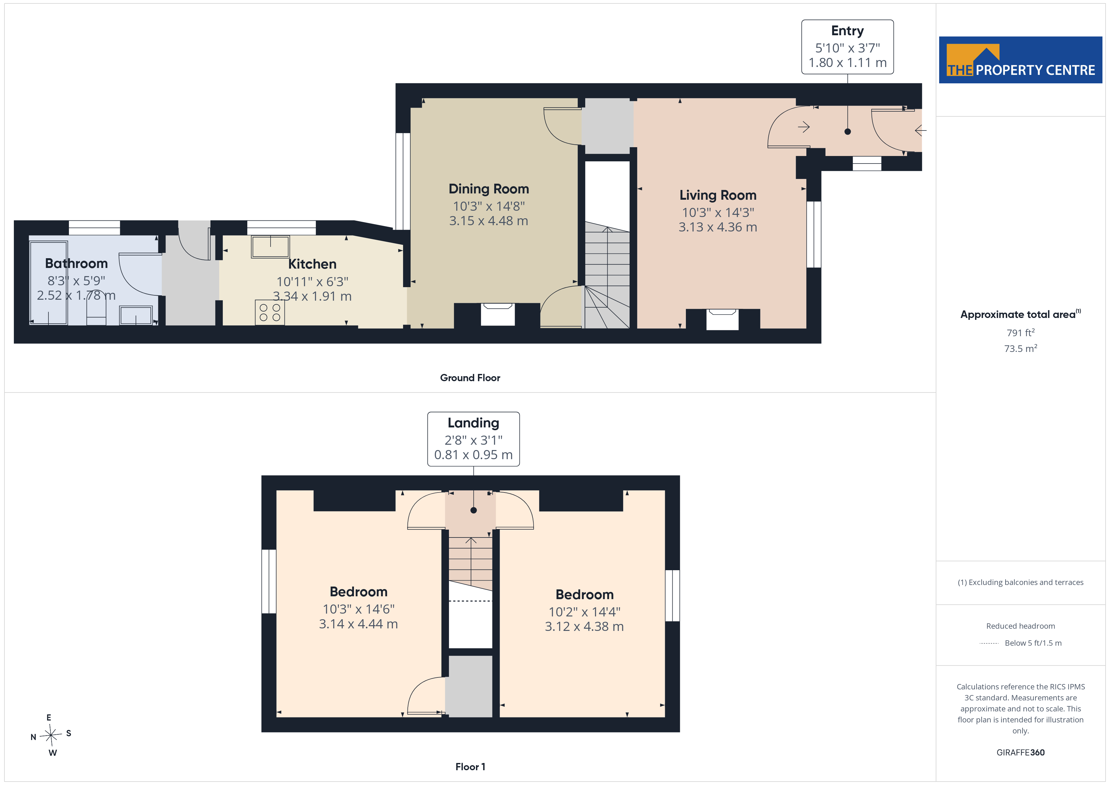 46, Melbourne Street, Worcestershire floorplan