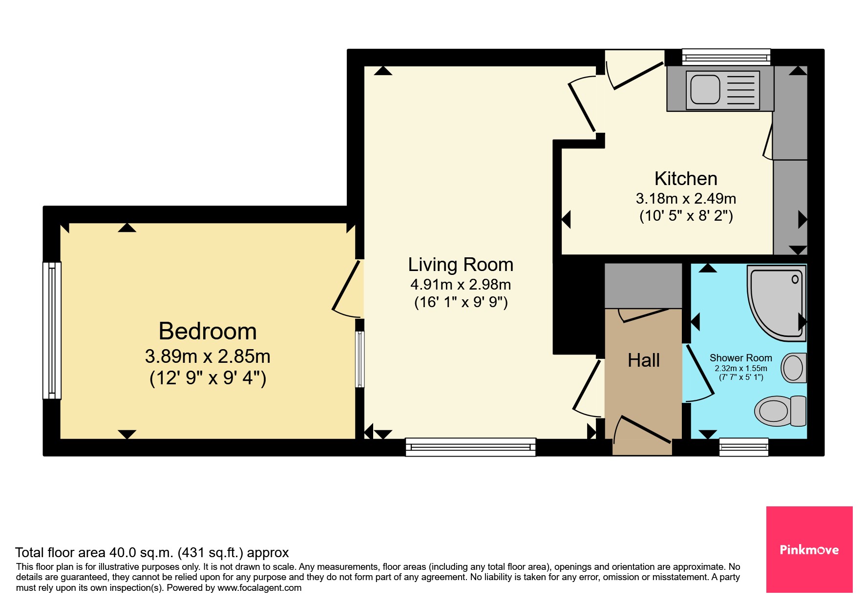 1, Cot Farm Walk, NEWPORT floorplan