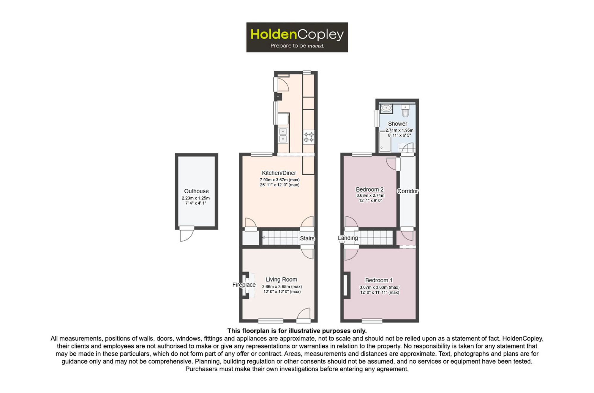 34 Shakespeare Street, Nottingham floorplan