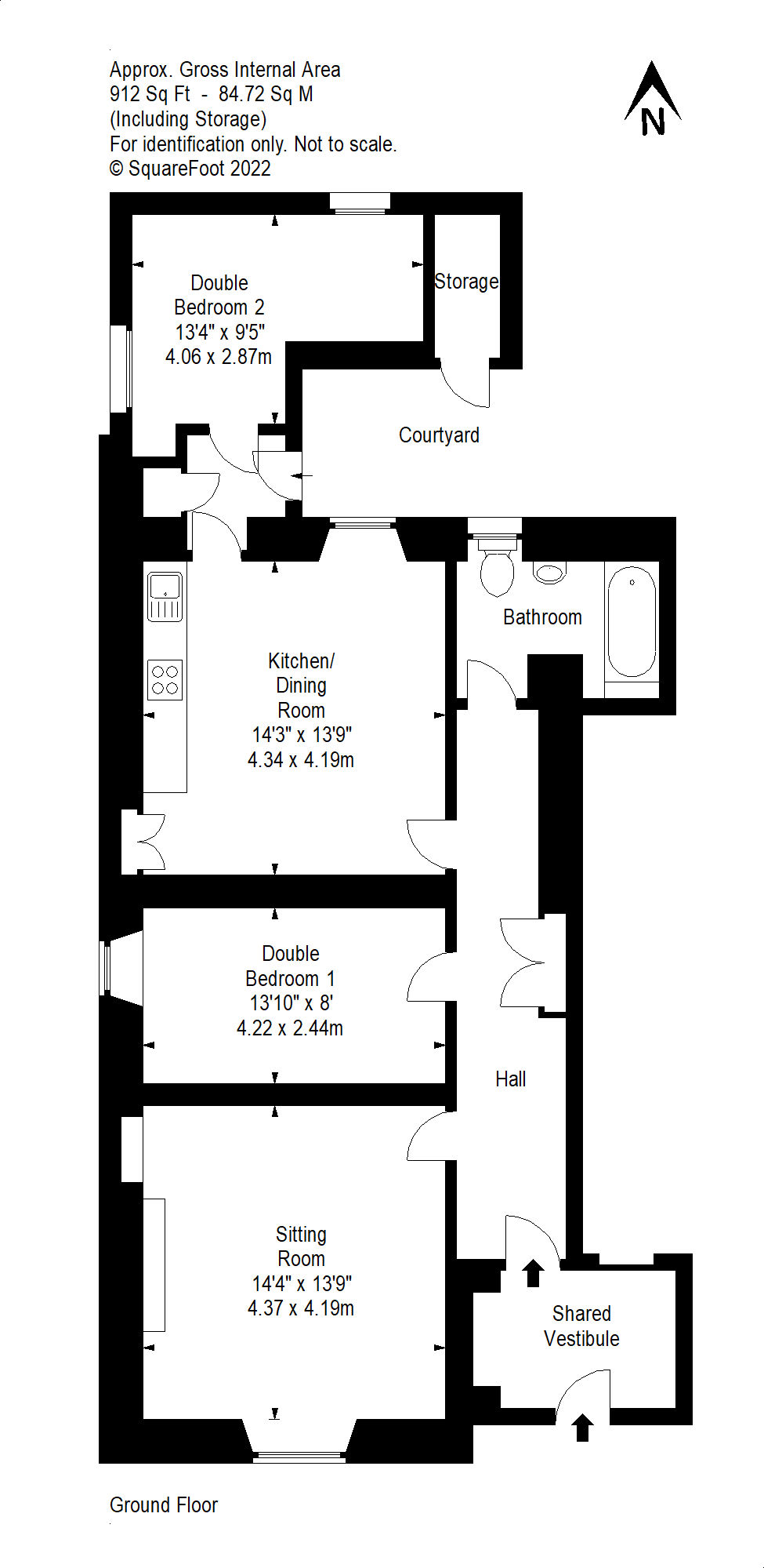 13B Chamberlain Road, Morningside, Edinburgh EH10, 2 bedroom flat for