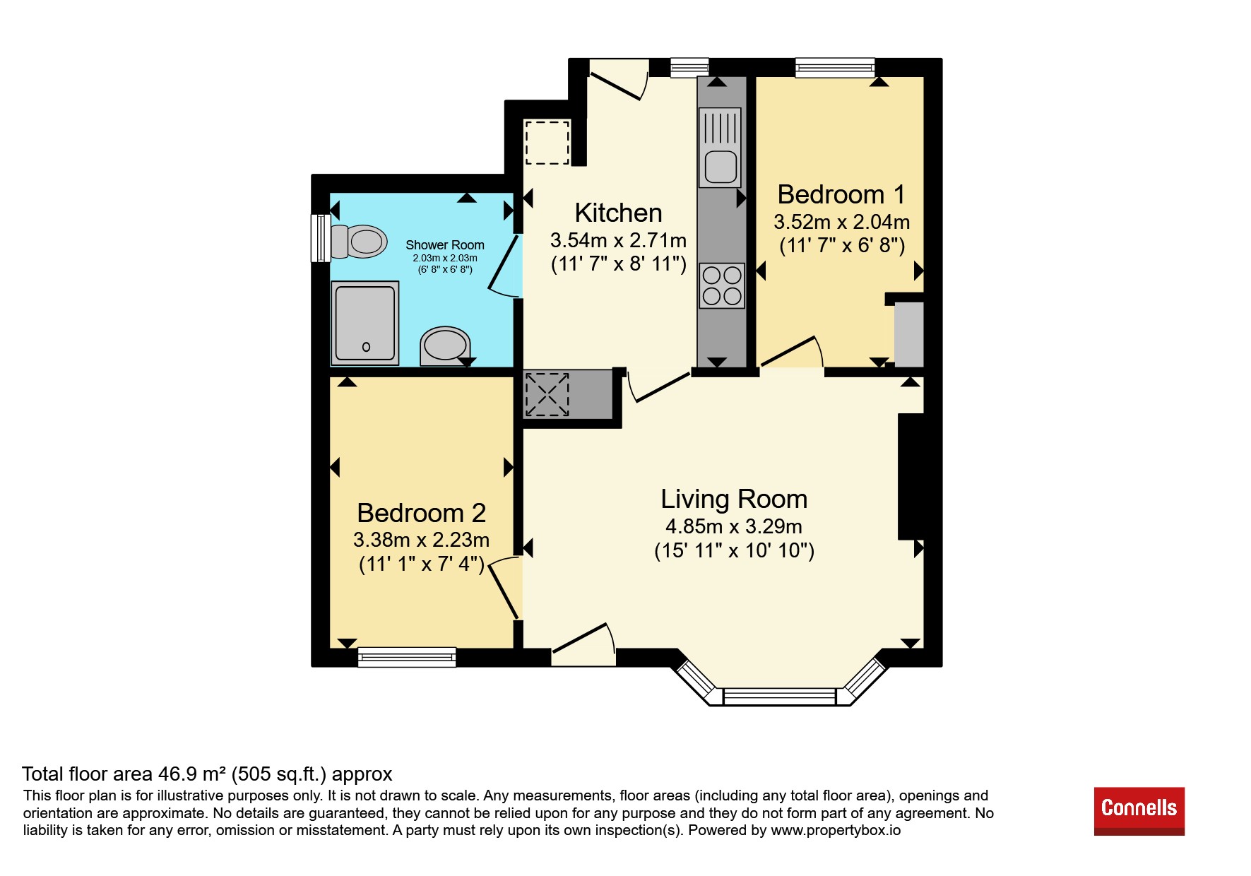 44, Cotswold Road, Bristol floorplan