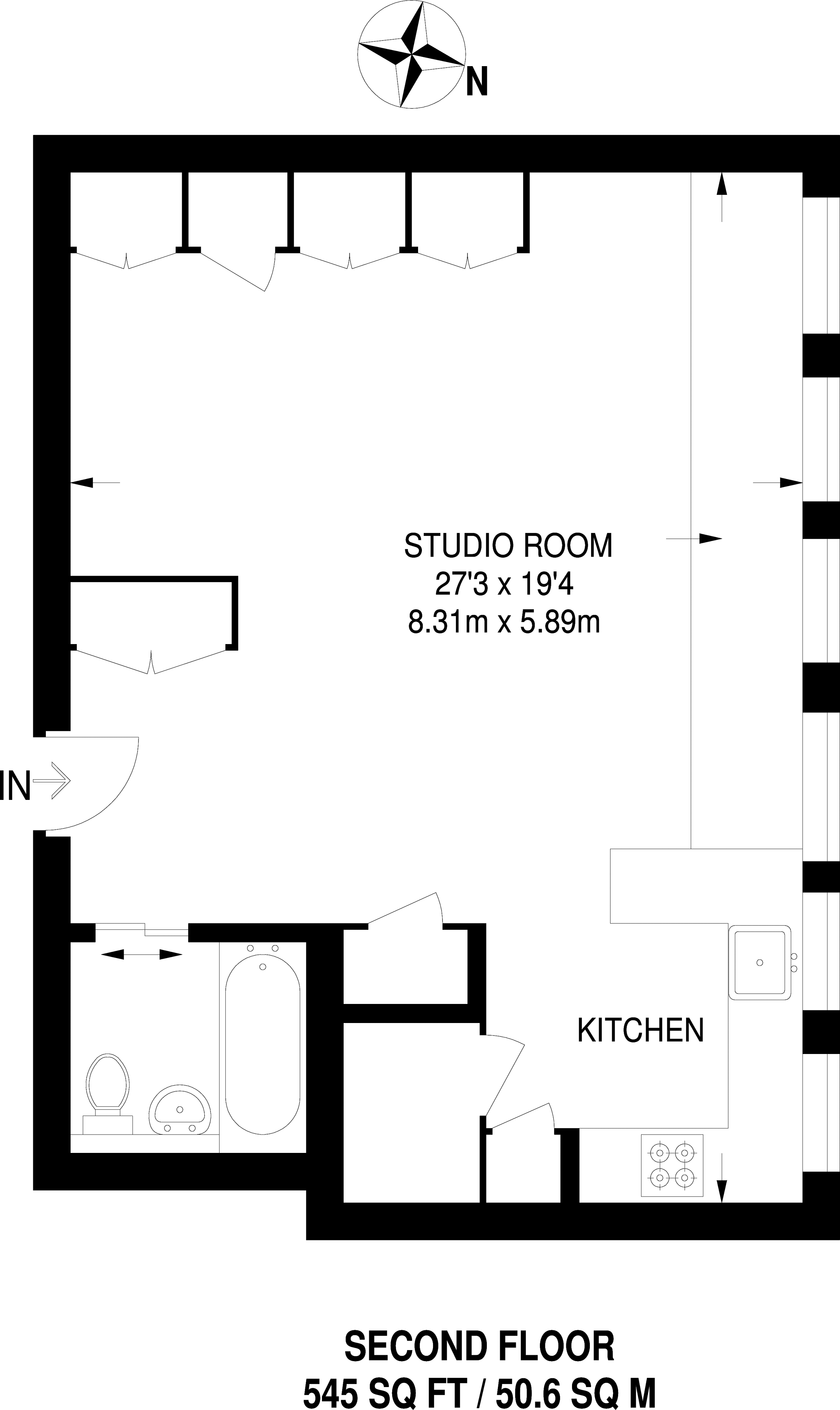 0 Bedrooms Studio to rent in Grosvenor Road, Westminster SW1V