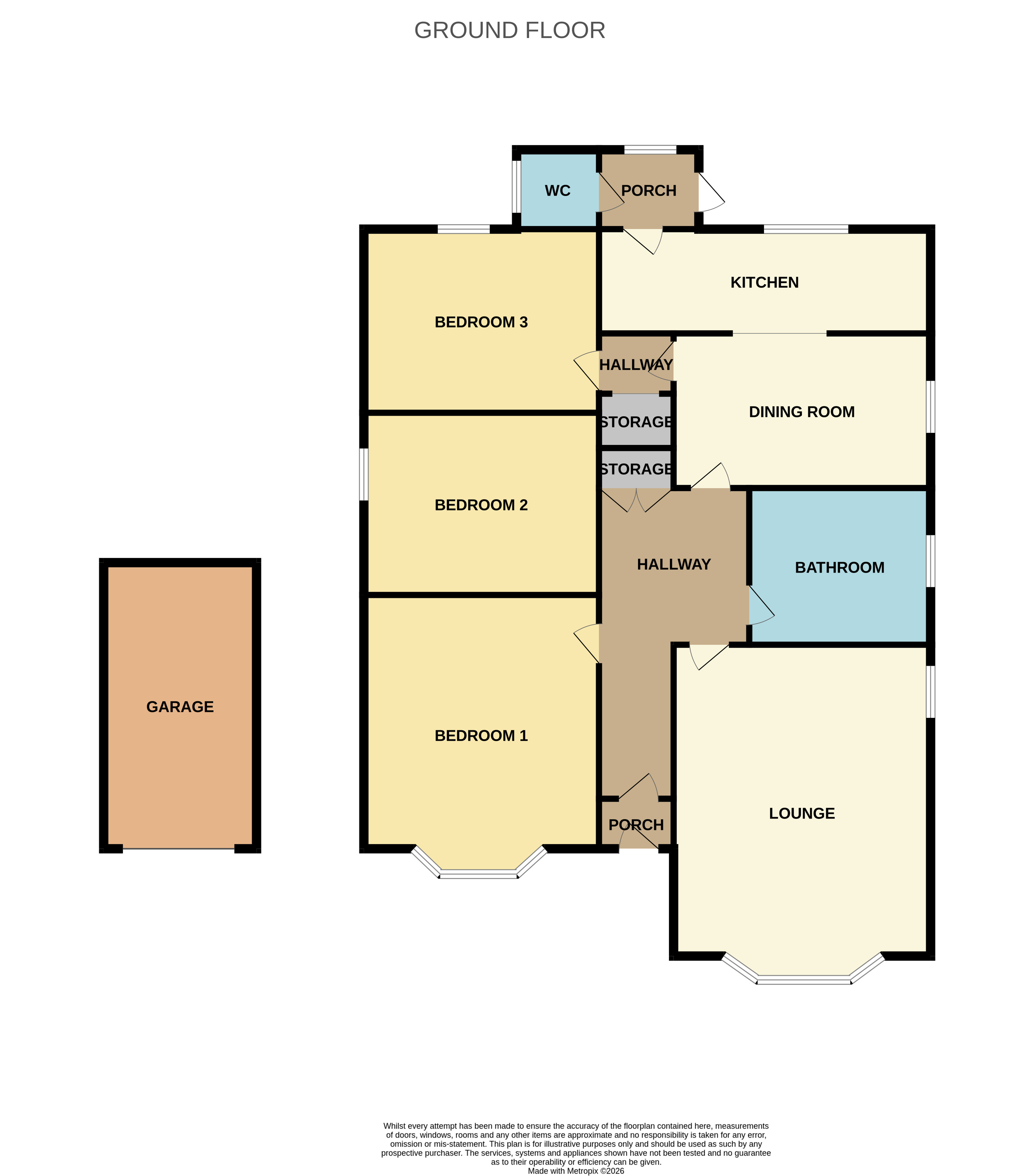 5, Forge Lane, Burton-on-Trent floorplan