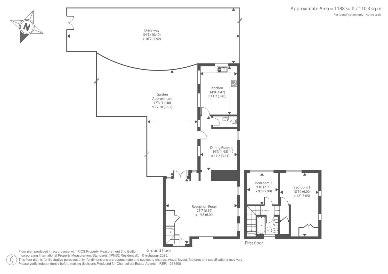 4, Priory Farm Cottages, Bicester floorplan