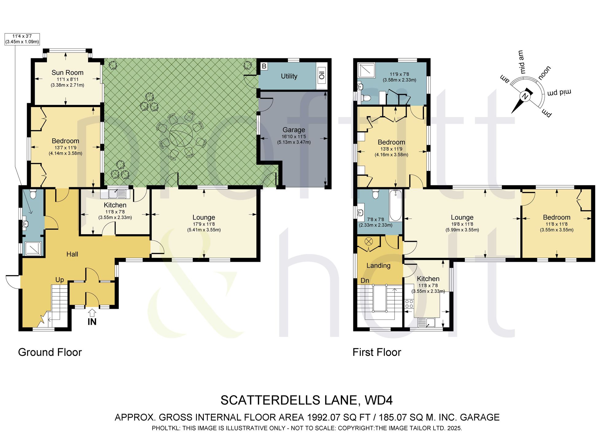 Lamorna, Scatterdells Lane, Kings Langley floorplan