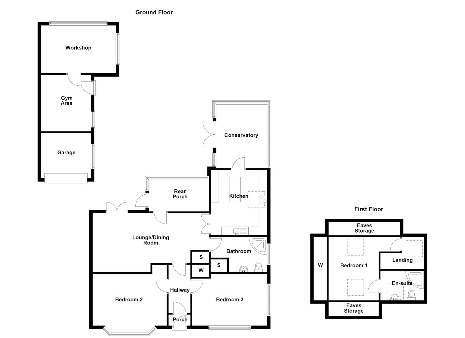 101, Park Lane, Knypersley floorplan