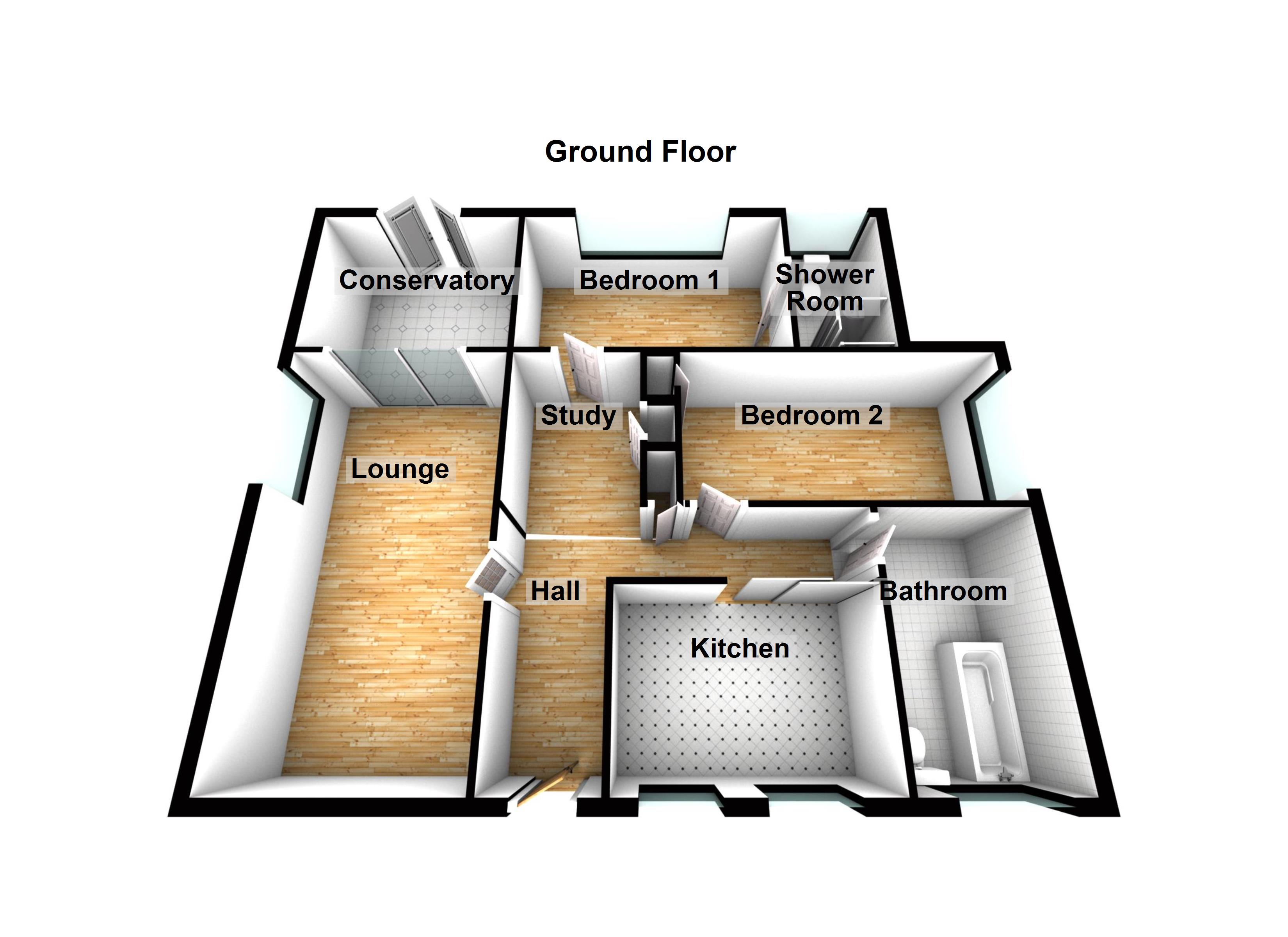2 Bedrooms Bungalow for sale in Southgate Close, Liverpool, Merseyside L12