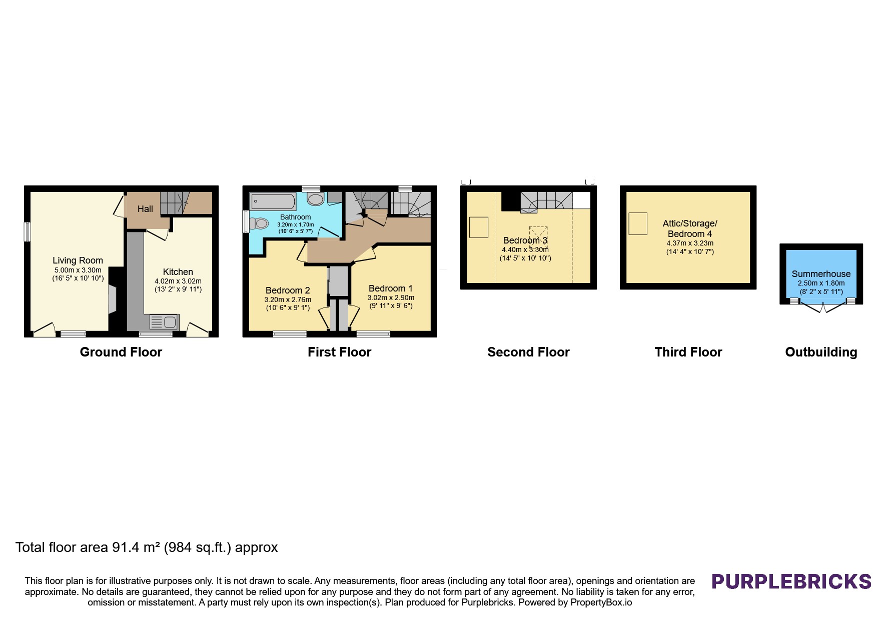 1 Oswy Square, Whitby floorplan