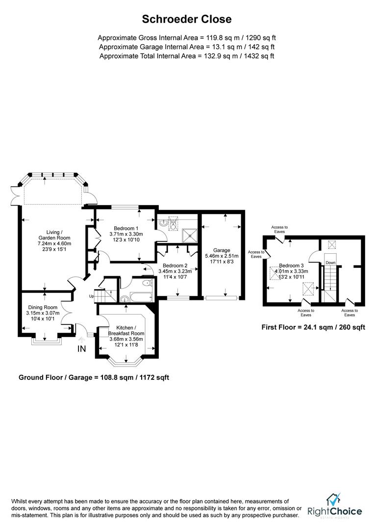 2, Schroeder Close, Basingstoke floorplan