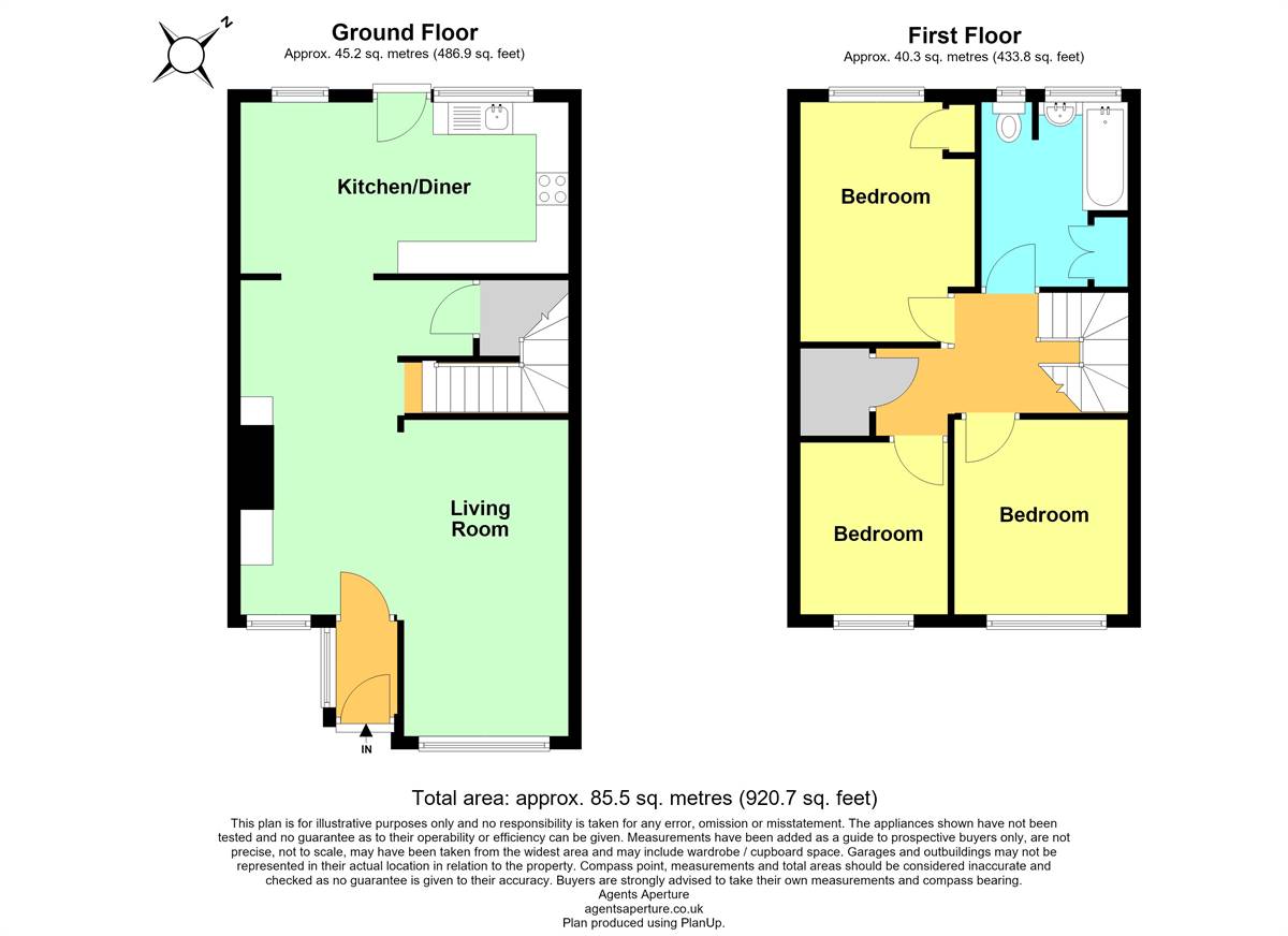 16, Darrell Close, Herne Bay floorplan