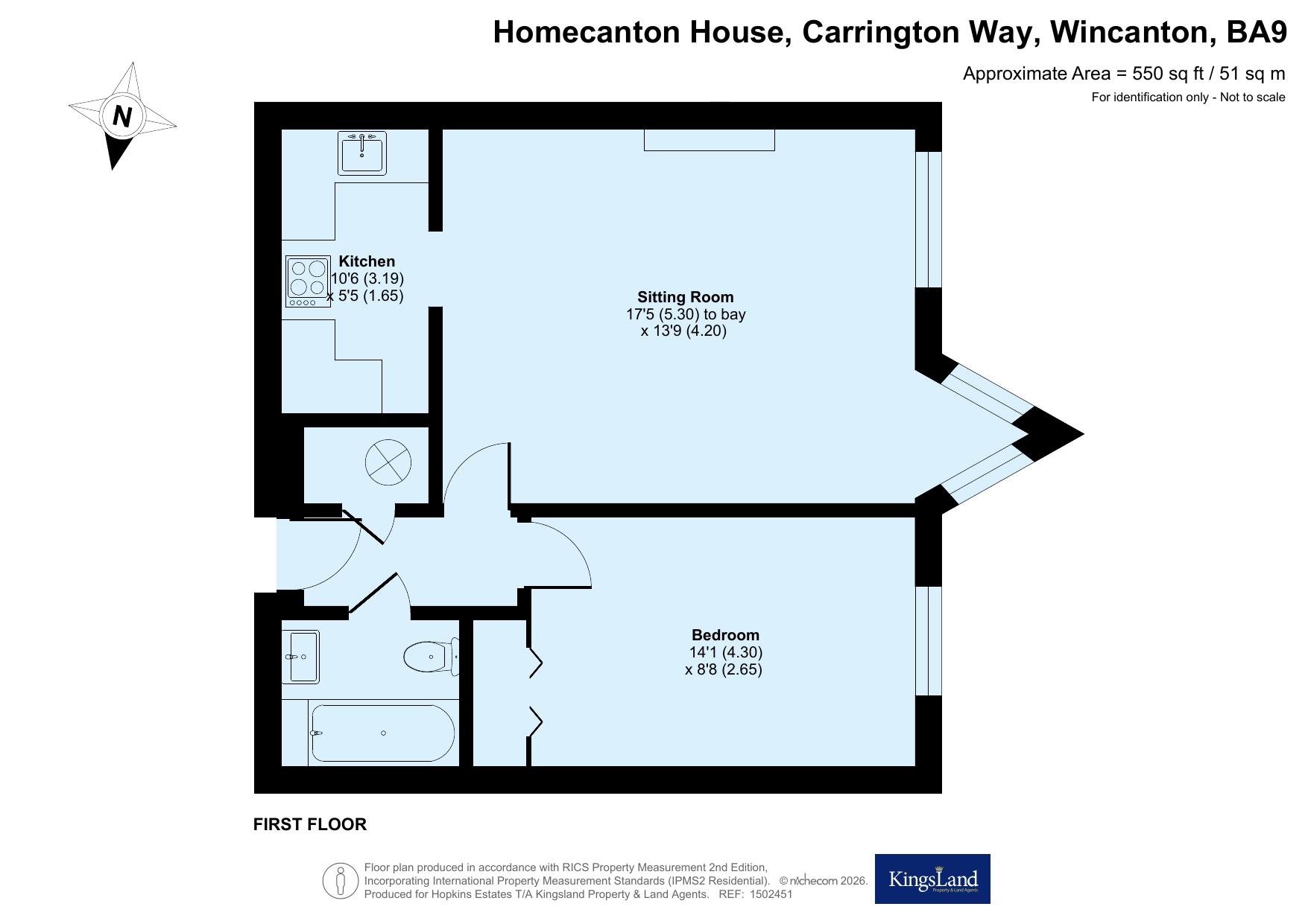 Flat 18, Homecanton House,, Carrington Way, Somerset floorplan