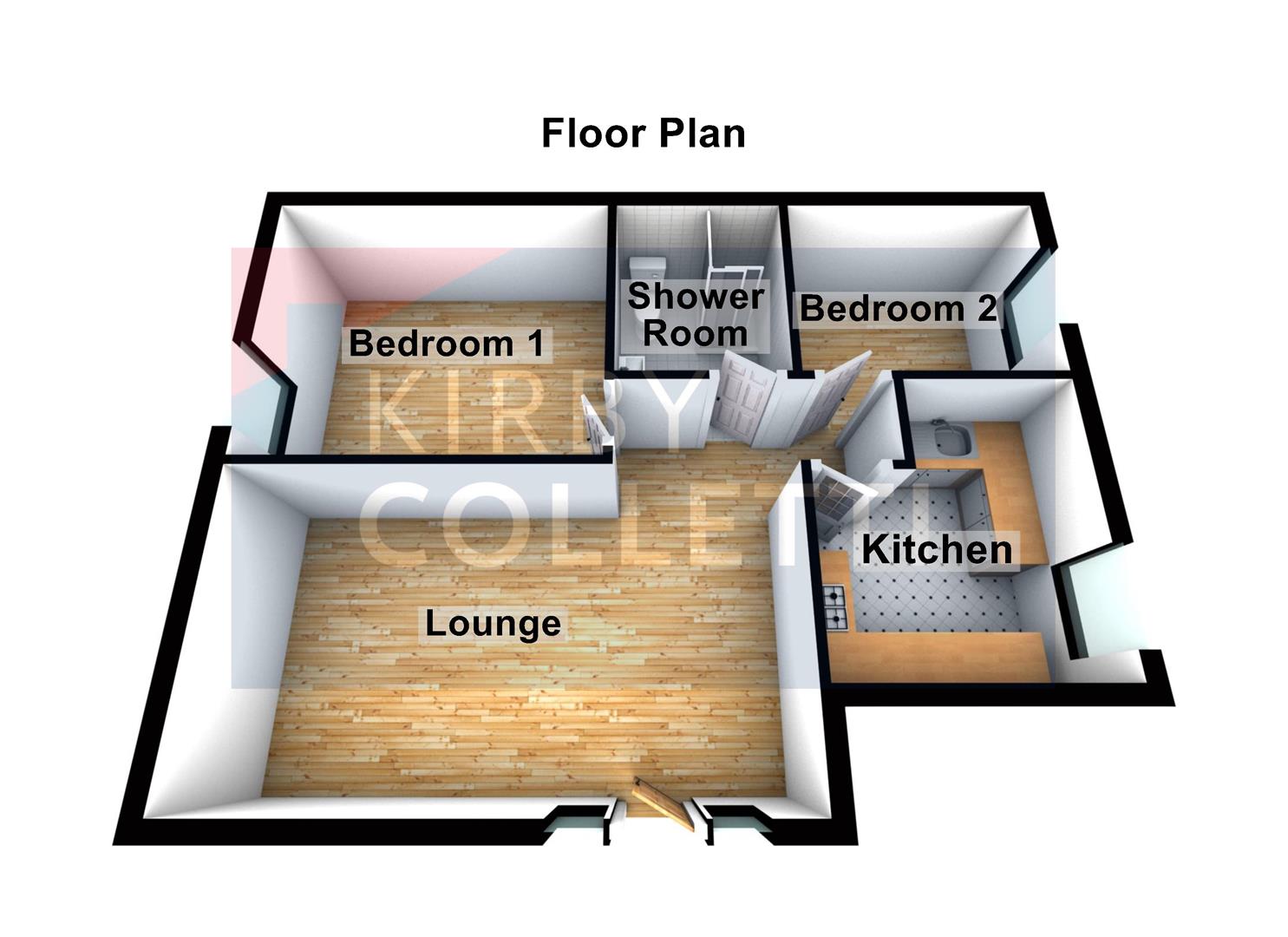 Church Lane, Broxbourne, Herts EN10, 2 bedroom flat to rent 61379156