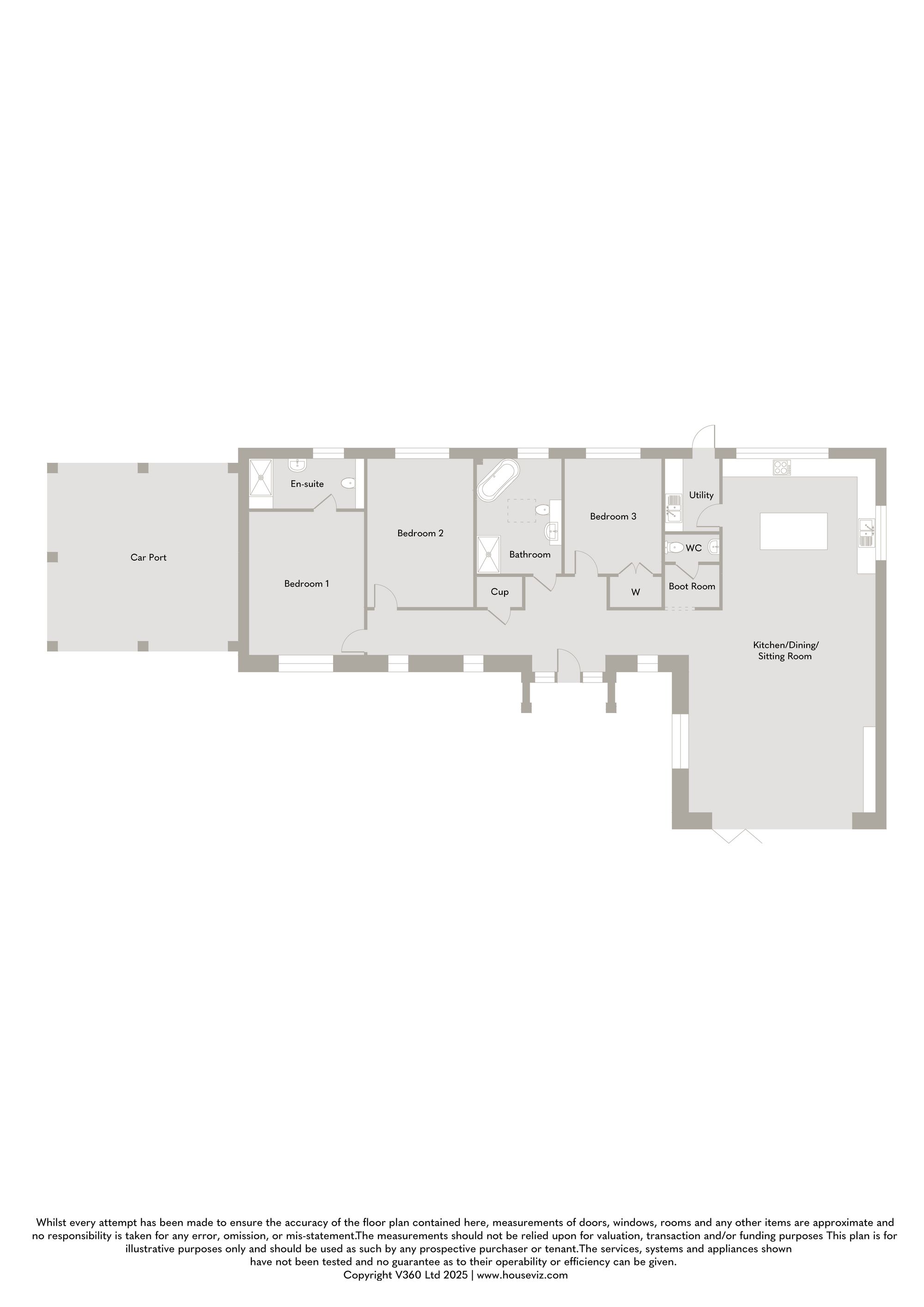 The Saltings, New Road, Blakeney floorplan
