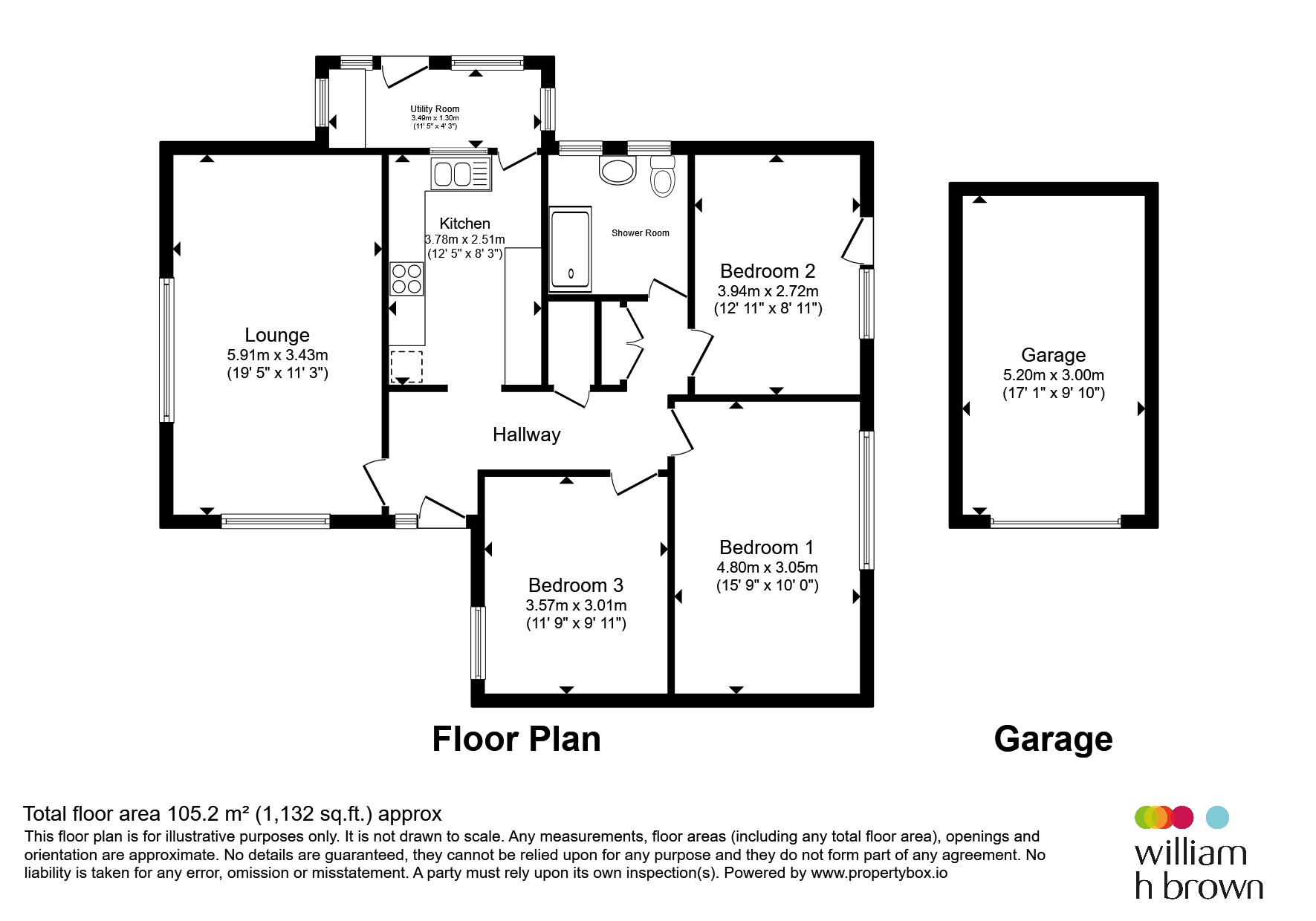 27, Walnut Close, Foulden floorplan