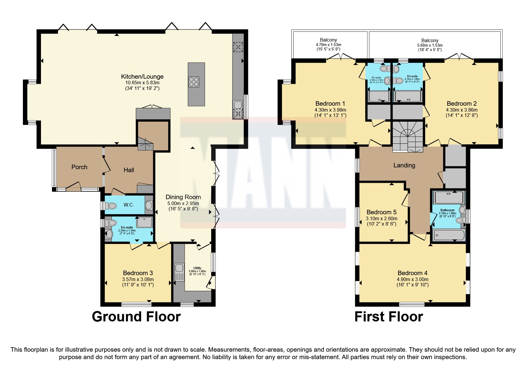 Foreland Heights, Ramsgate CT11, 5 bedroom detached house for sale