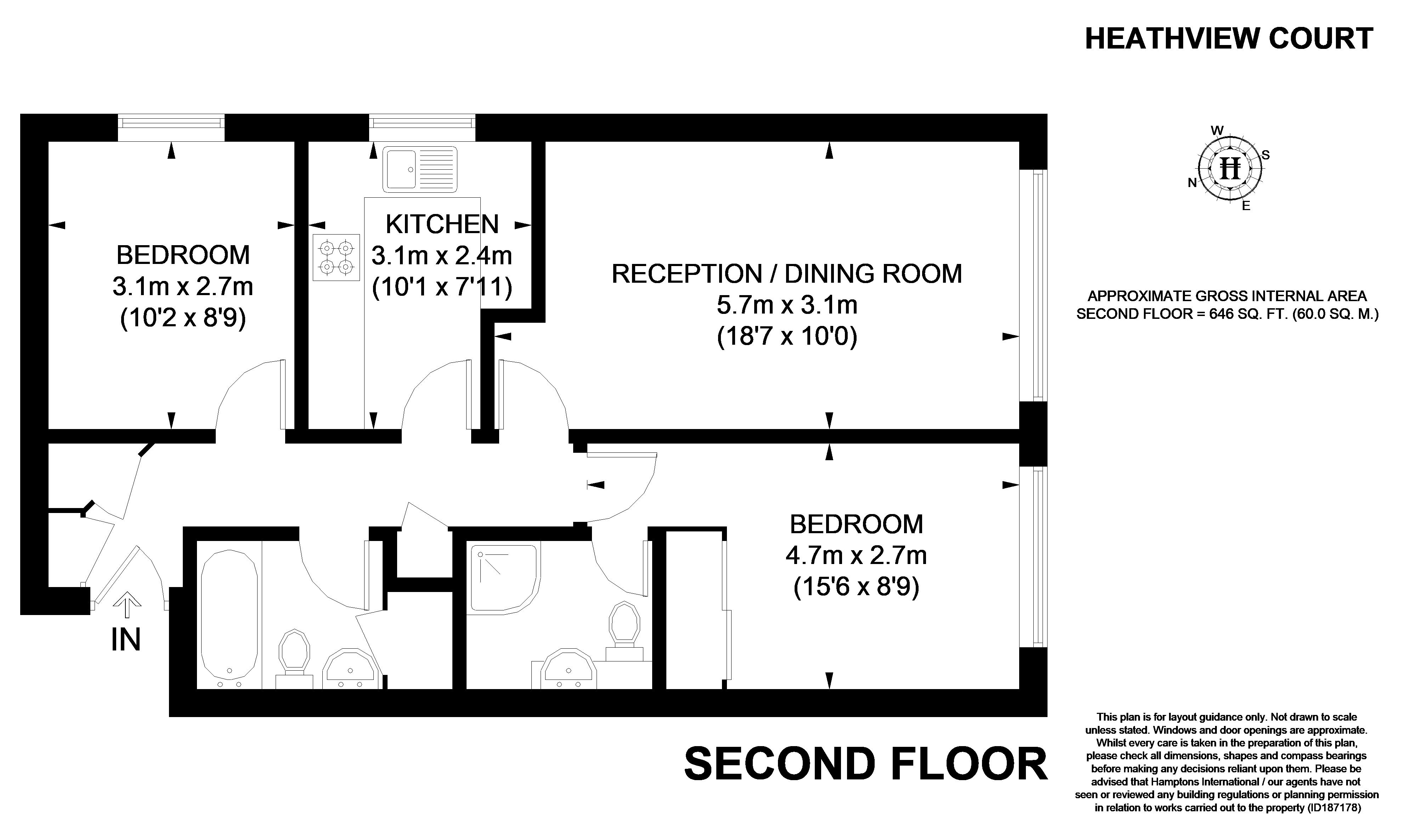 Parkside, London floorplan