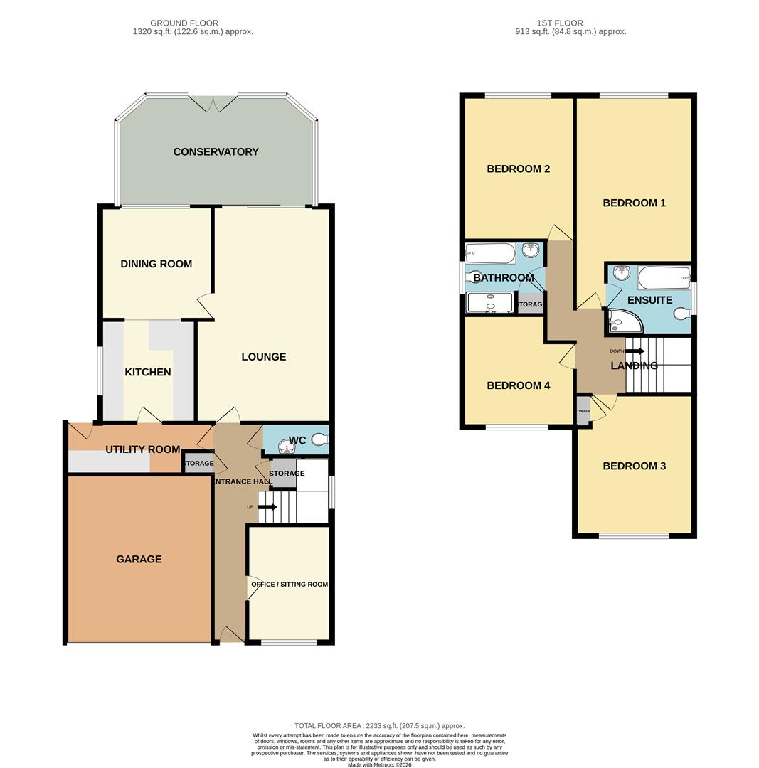 97, Station Avenue, Wickford floorplan