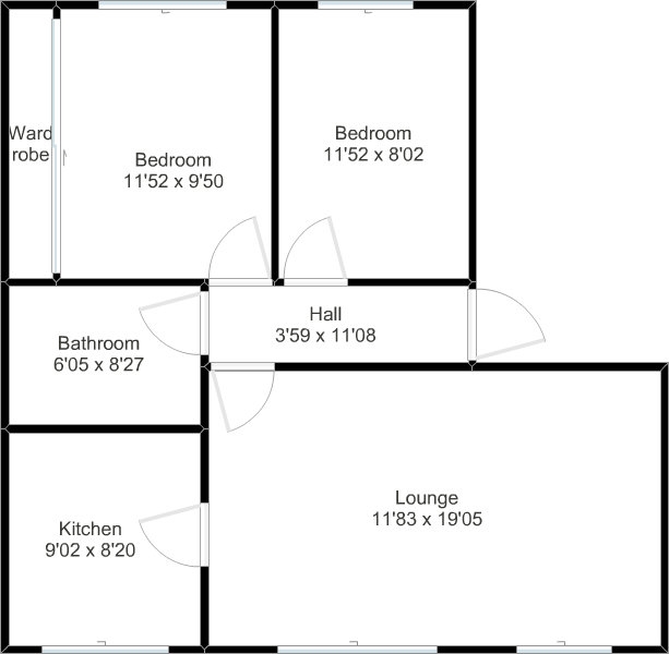 2 Bedrooms Flat to rent in Bellingham Court, Wanderer Drive, Barking, Essex. IG11
