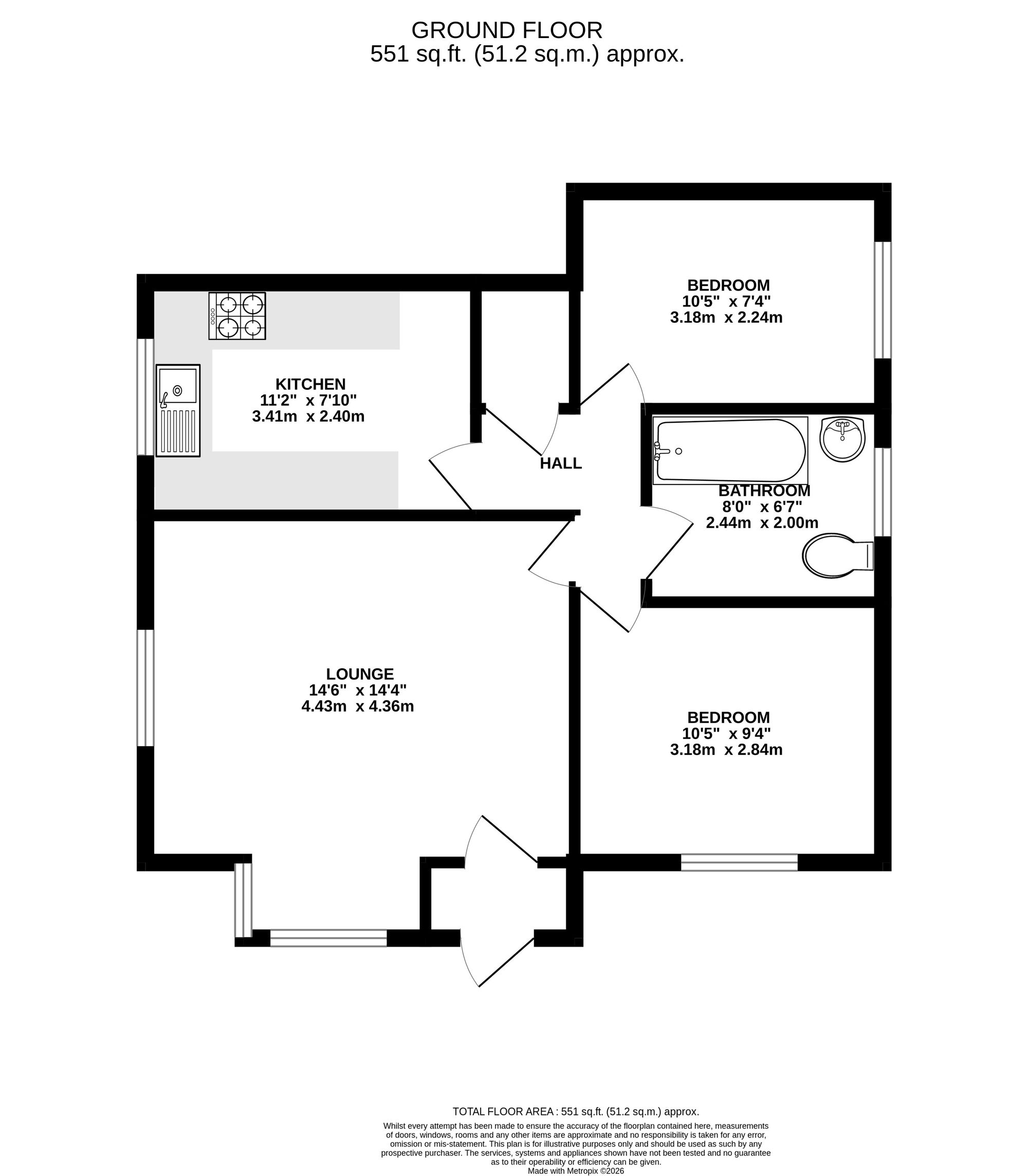 65 Knaves Hollow, High Wycombe floorplan