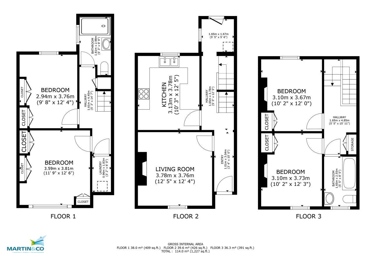 72, Marle Hill Parade, Cheltenham floorplan