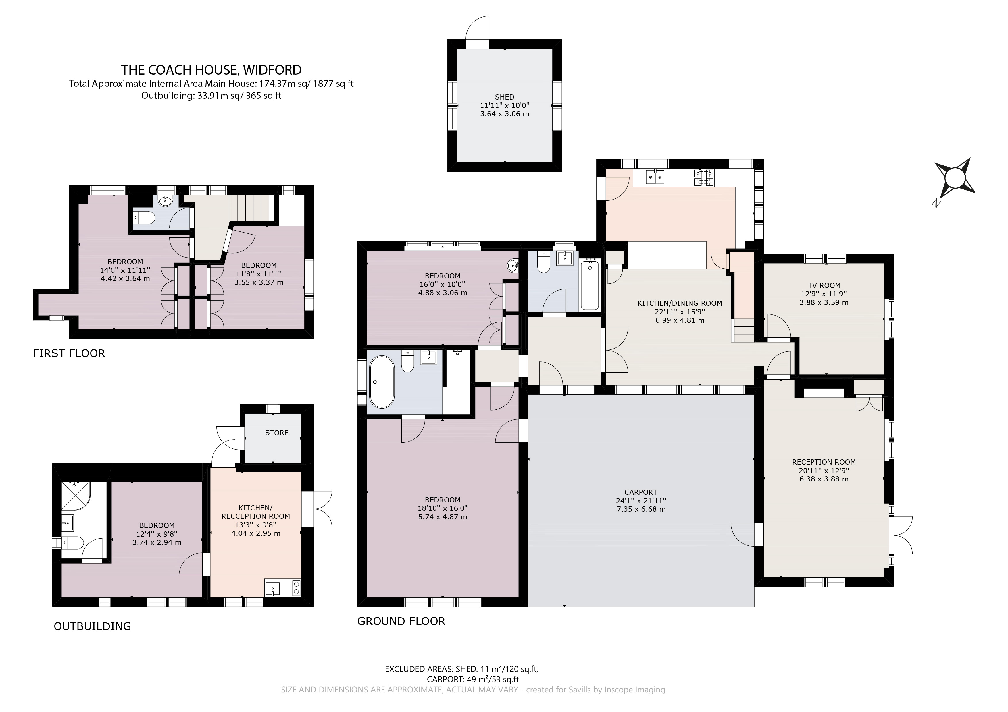 The Coach House,, Ware Road, Ware floorplan