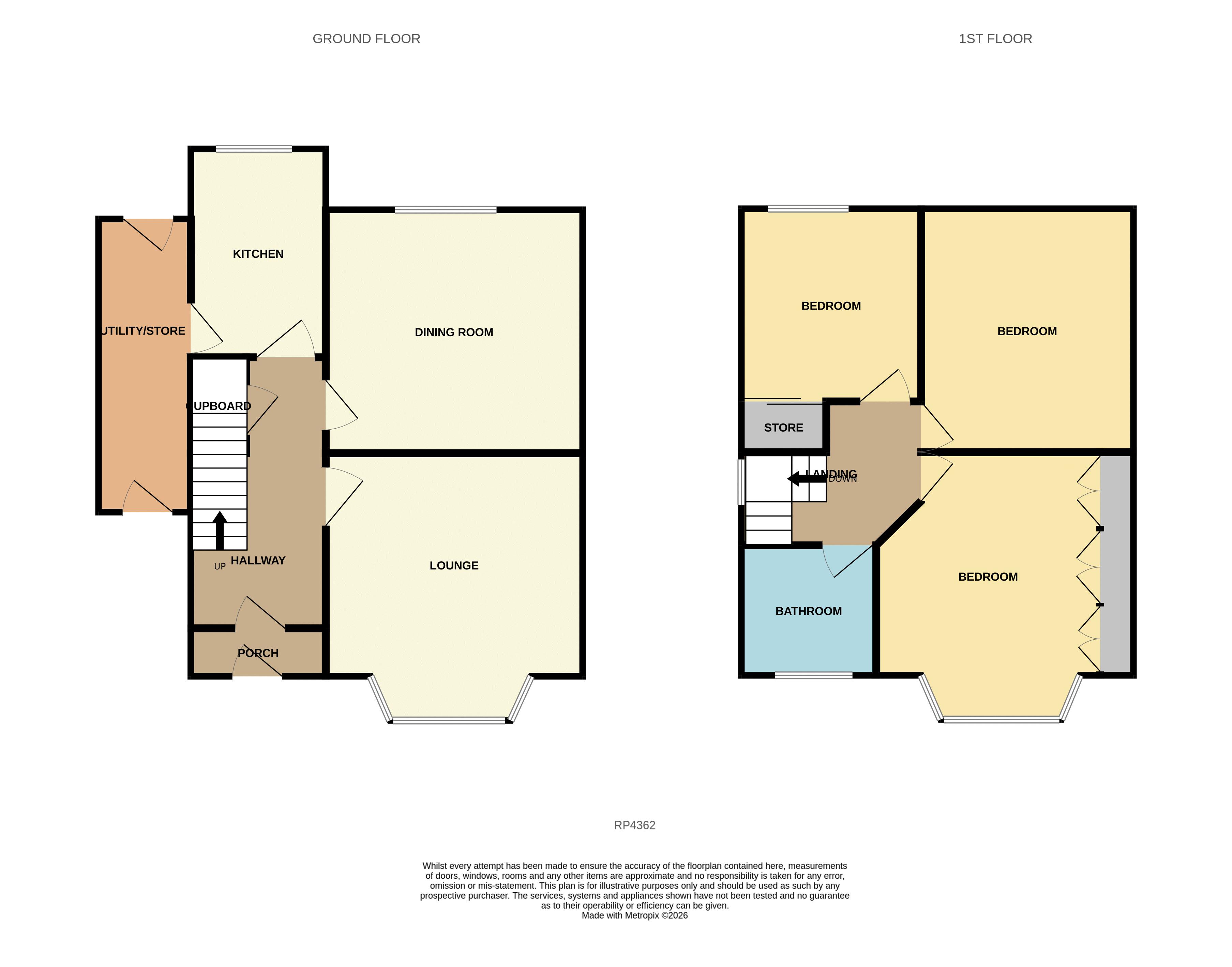 37, Trafford Park, Llandudno floorplan