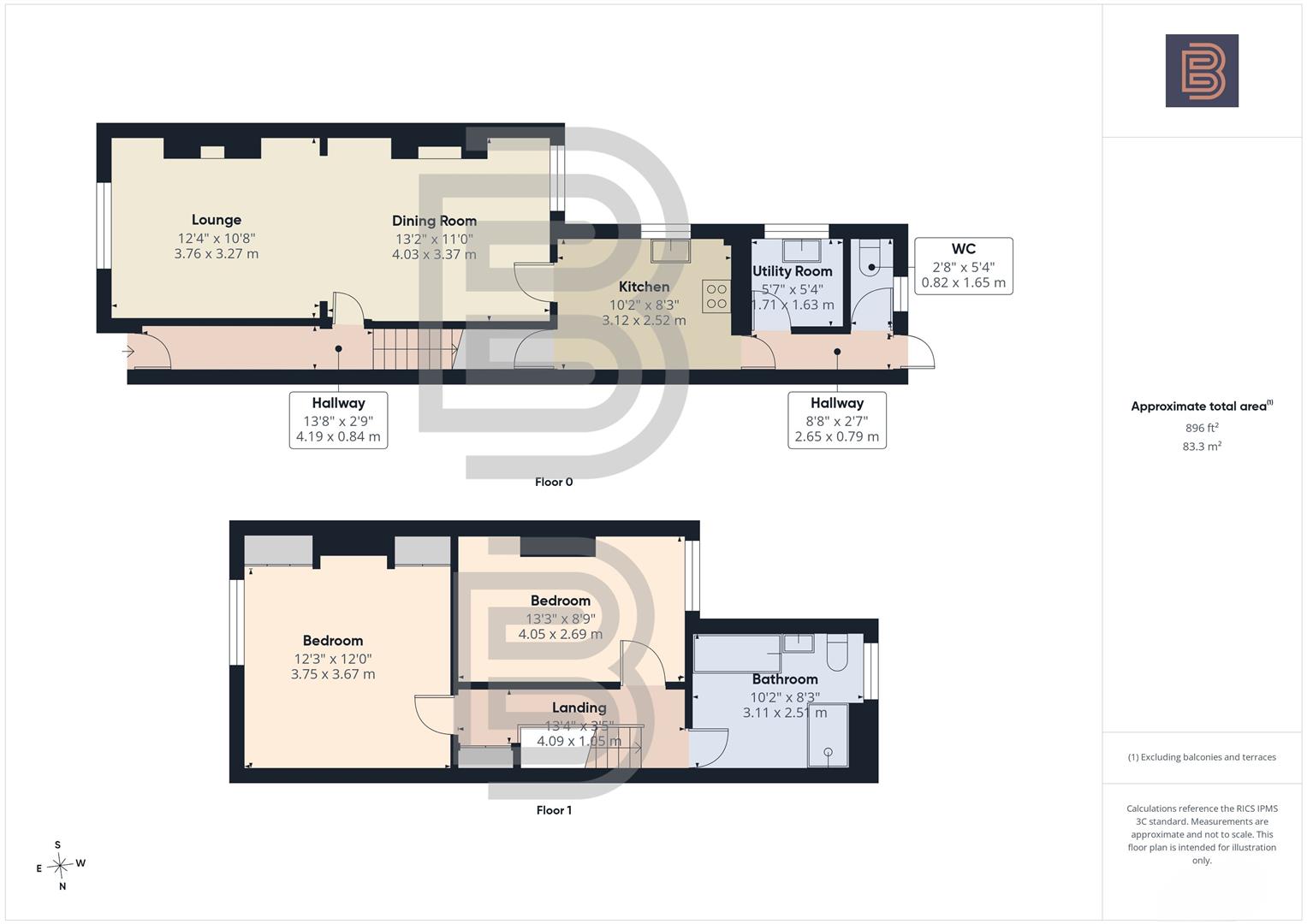 2, Alfred Street, Rugby floorplan