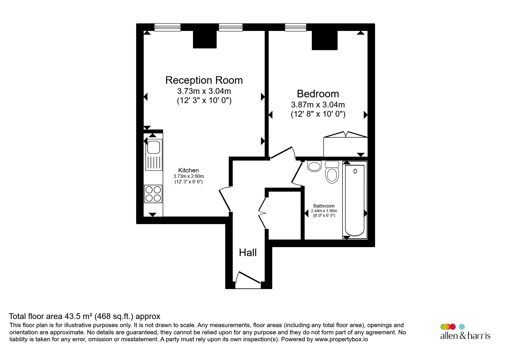 Newport Road, Cardiff floorplan