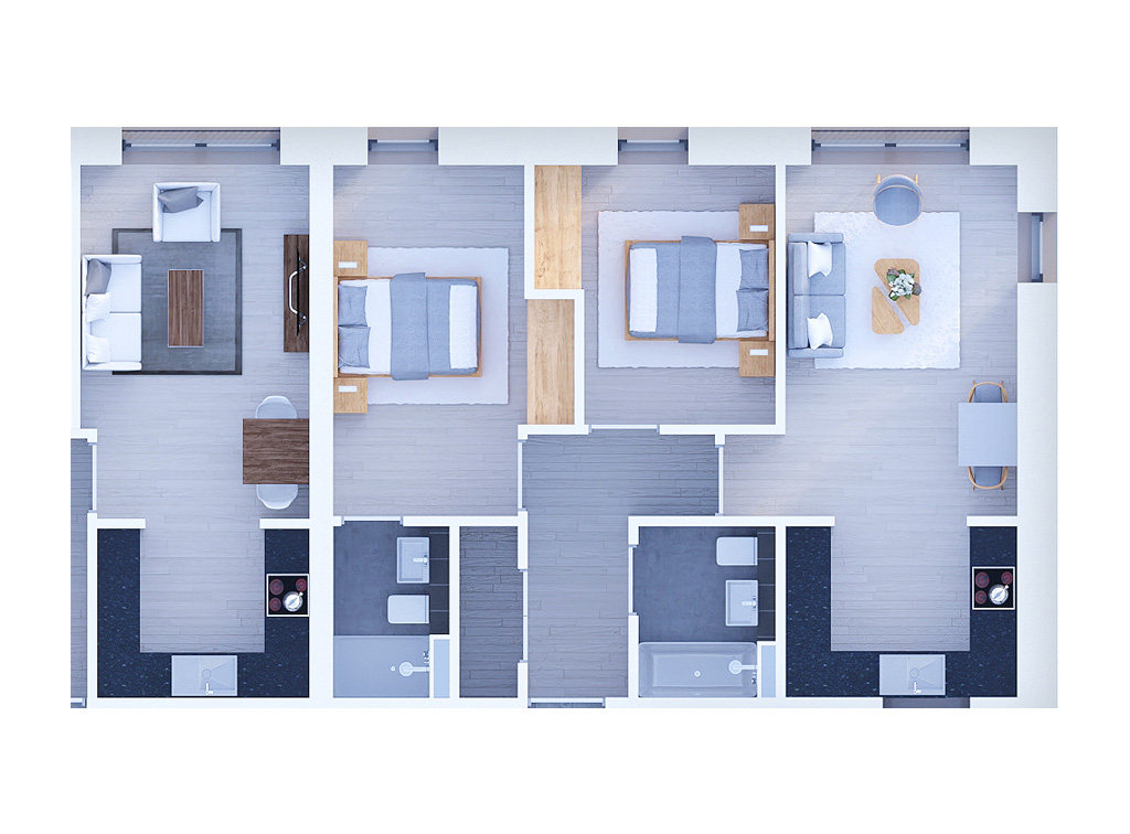 Merchants Wharf, Manchester floorplan