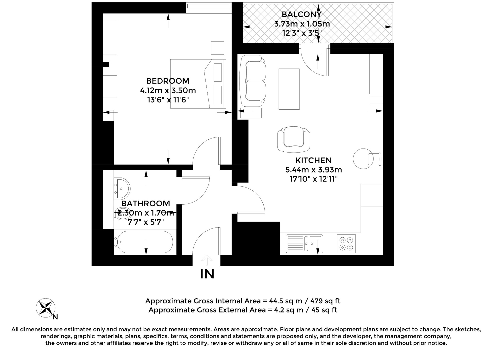 1 Bedrooms Flat for sale in Cobalt Point, 38 Millharbour, London E14