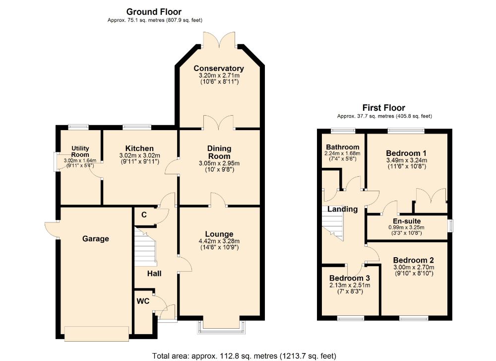 3 Bedrooms Detached house for sale in Stourhead Drive, East Hunsbury, Northampton NN4