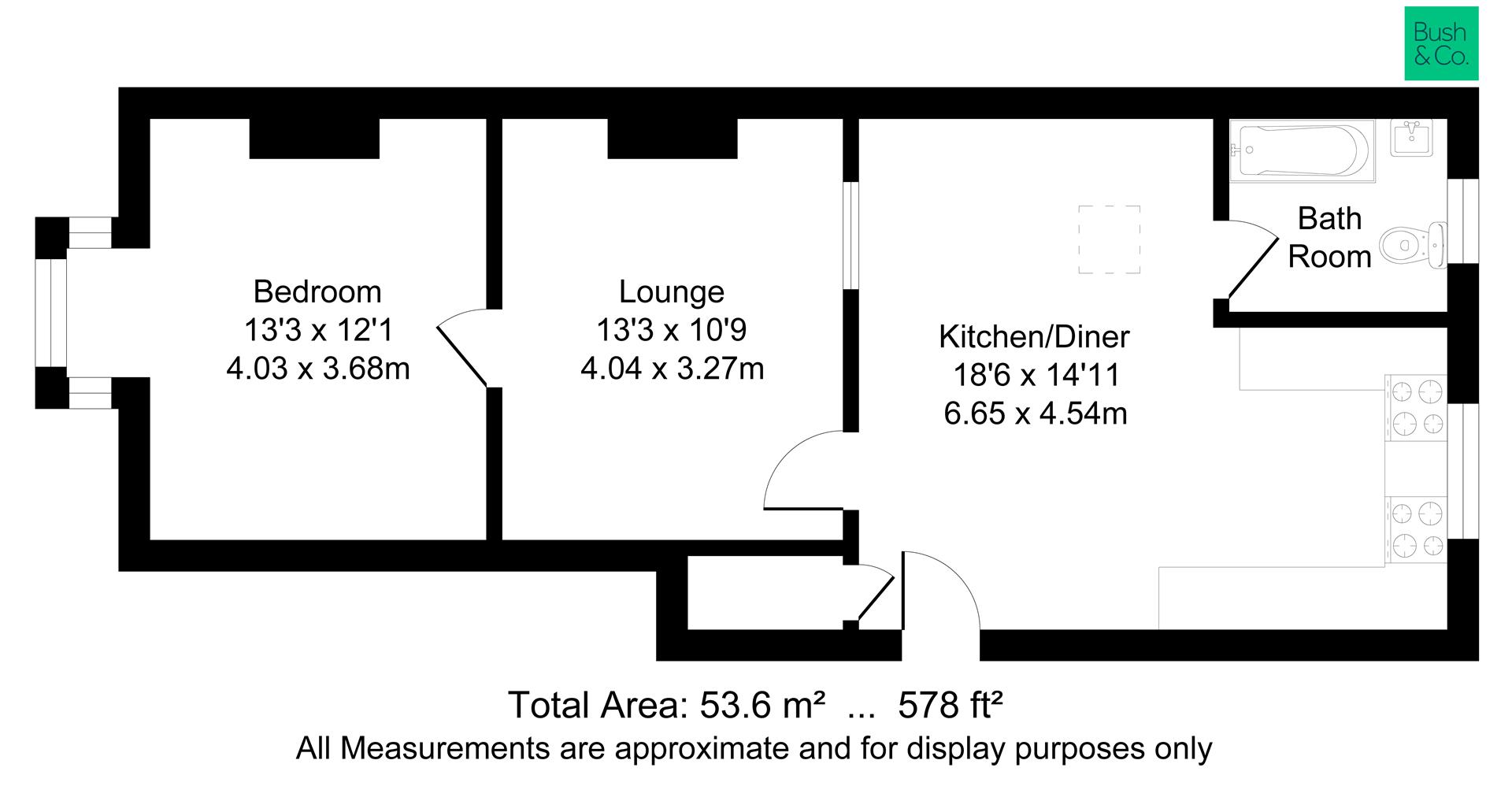 54b, Cowper Road, Cambridge floorplan