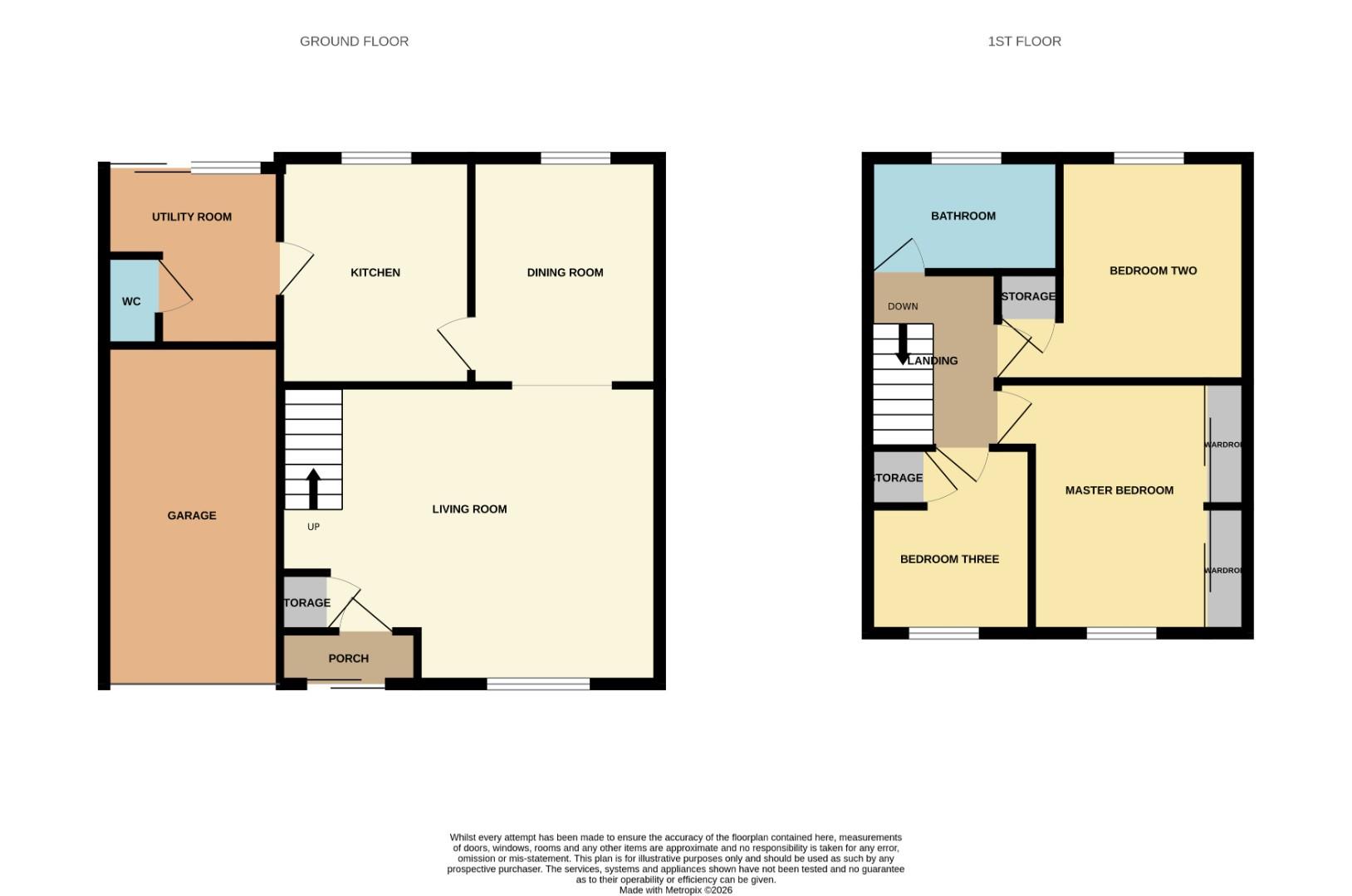 1, Buttermere Grove, Bishop Auckland floorplan