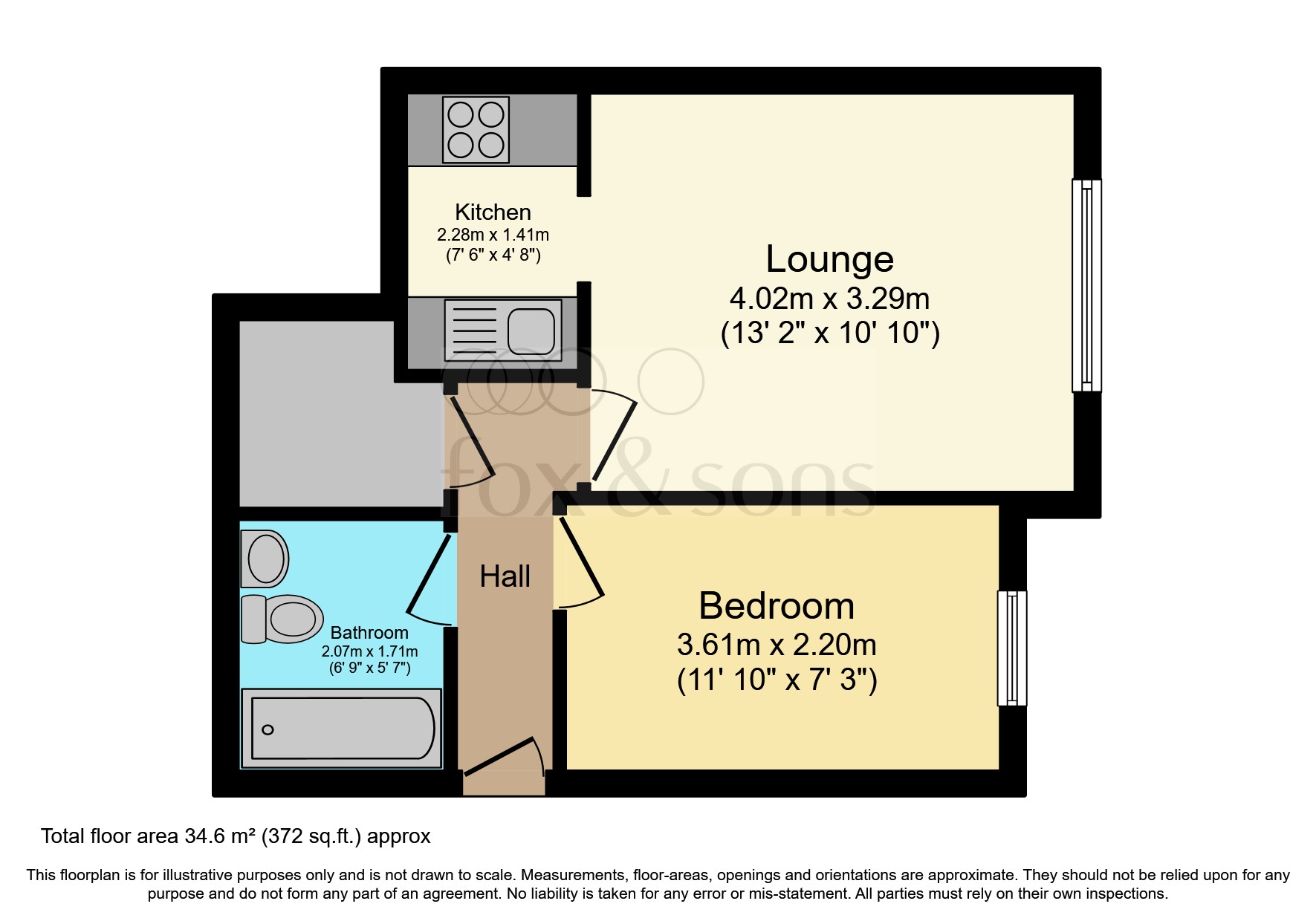 Flat 30, Phoenix Court, 122, Langney Road, Eastbourne floorplan