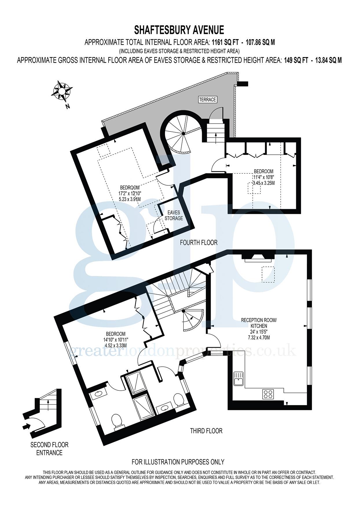 2 Bedrooms Flat to rent in Shaftesbury Avenue, Covent Garden WC2H