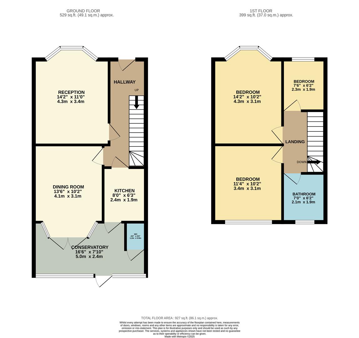 Warwick Road, Chingford floorplan