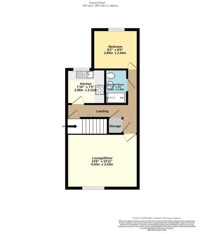 Sandbed Road, Bristol floorplan