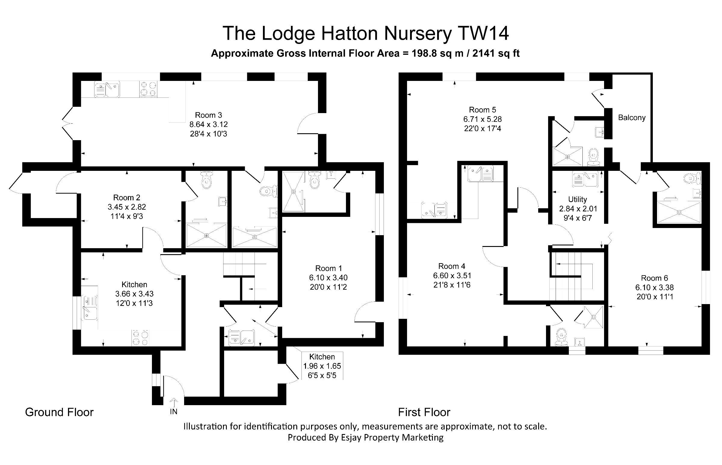 The Lodge, Hatton Nursery, Feltham floorplan