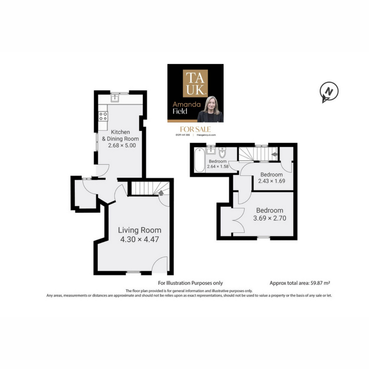 4, Church Street, Usk floorplan