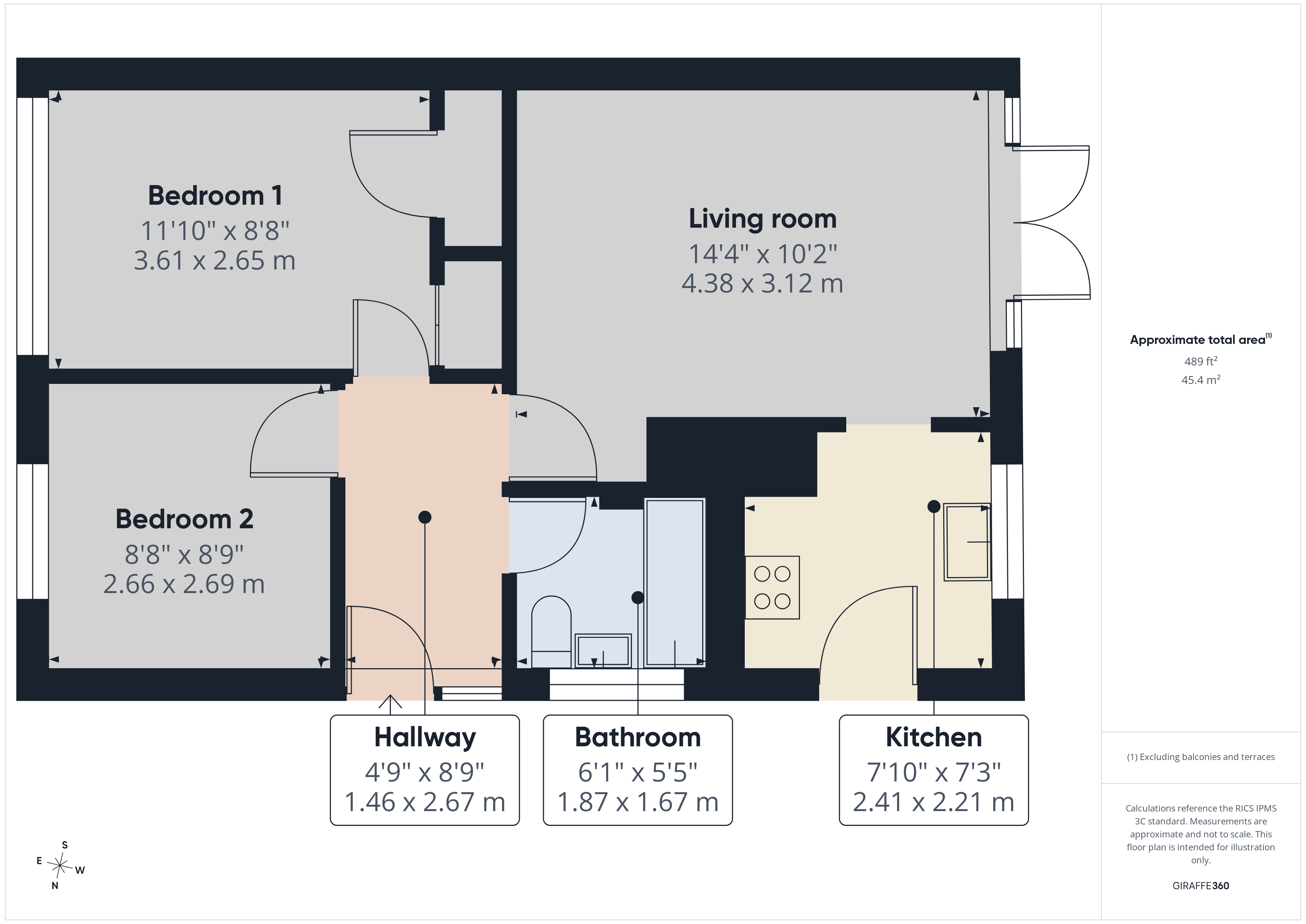 Rowe Avenue, Peterborough floorplan