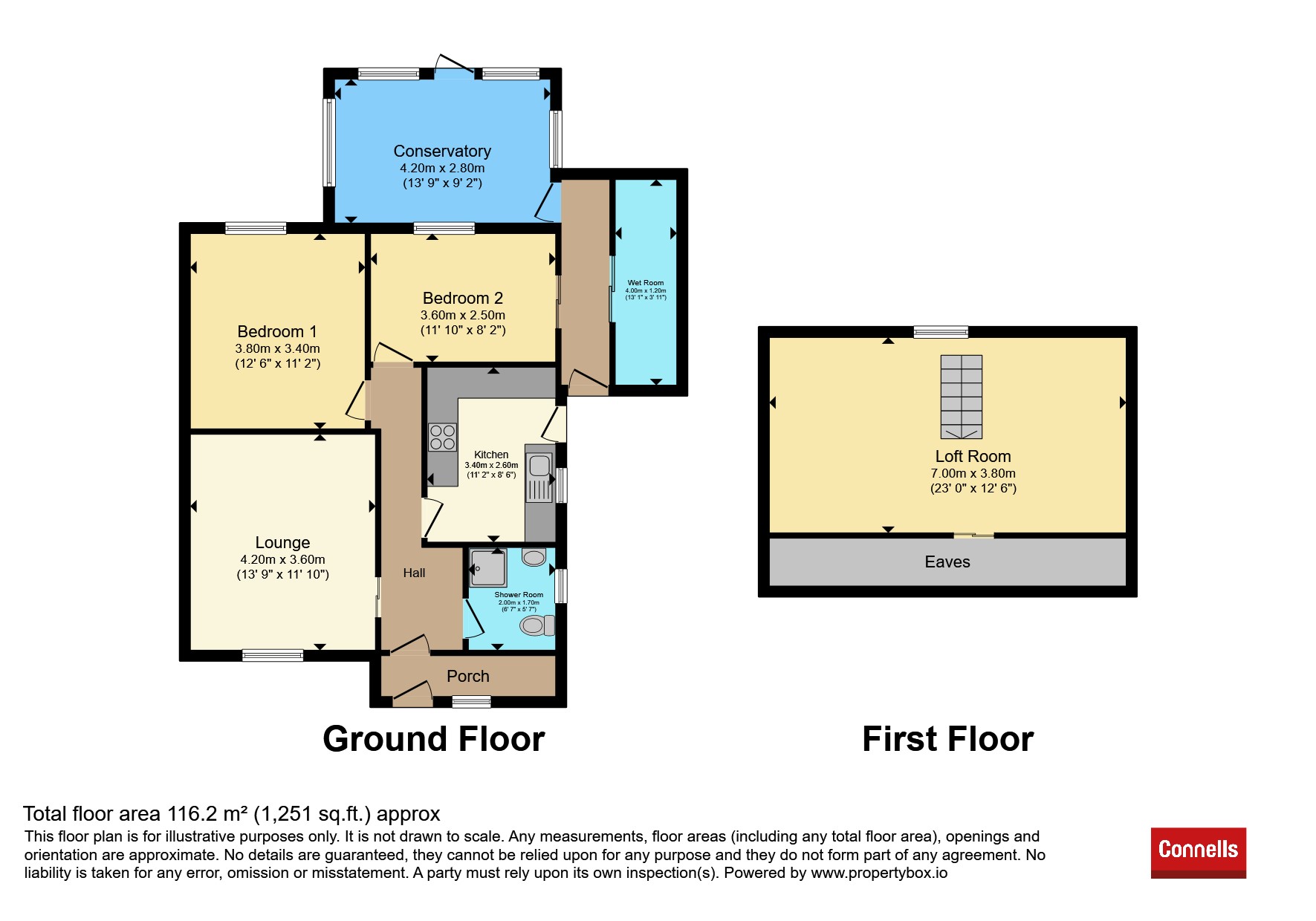6, Braceby Close, Luton floorplan