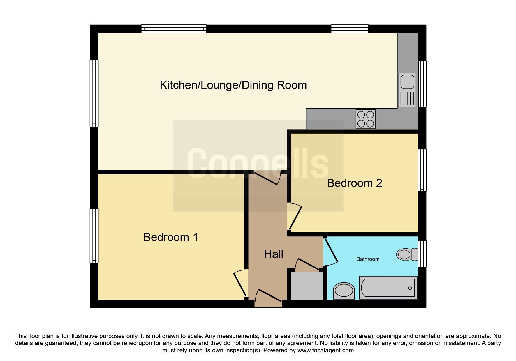 5, Ella Court, Teignmouth Road, Torquay floorplan