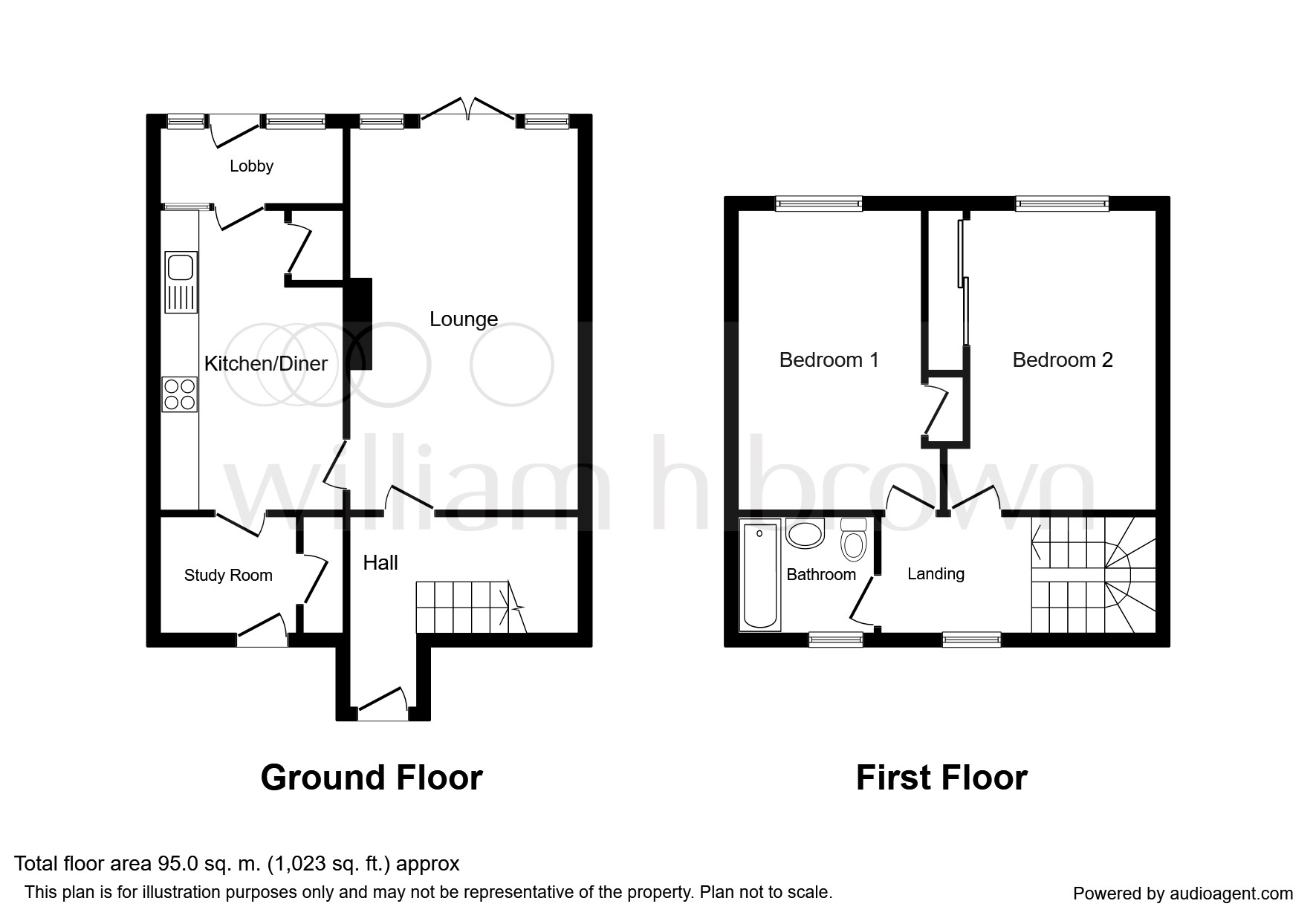 2 Bedrooms Terraced house for sale in Altham Grove, Harlow CM20