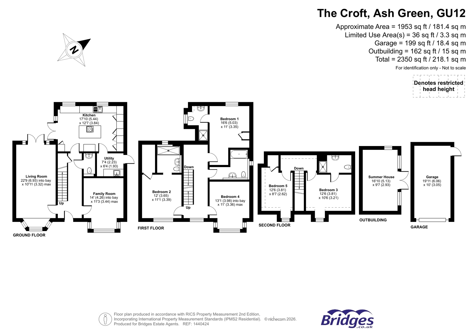 22, The Croft, Ash Green floorplan