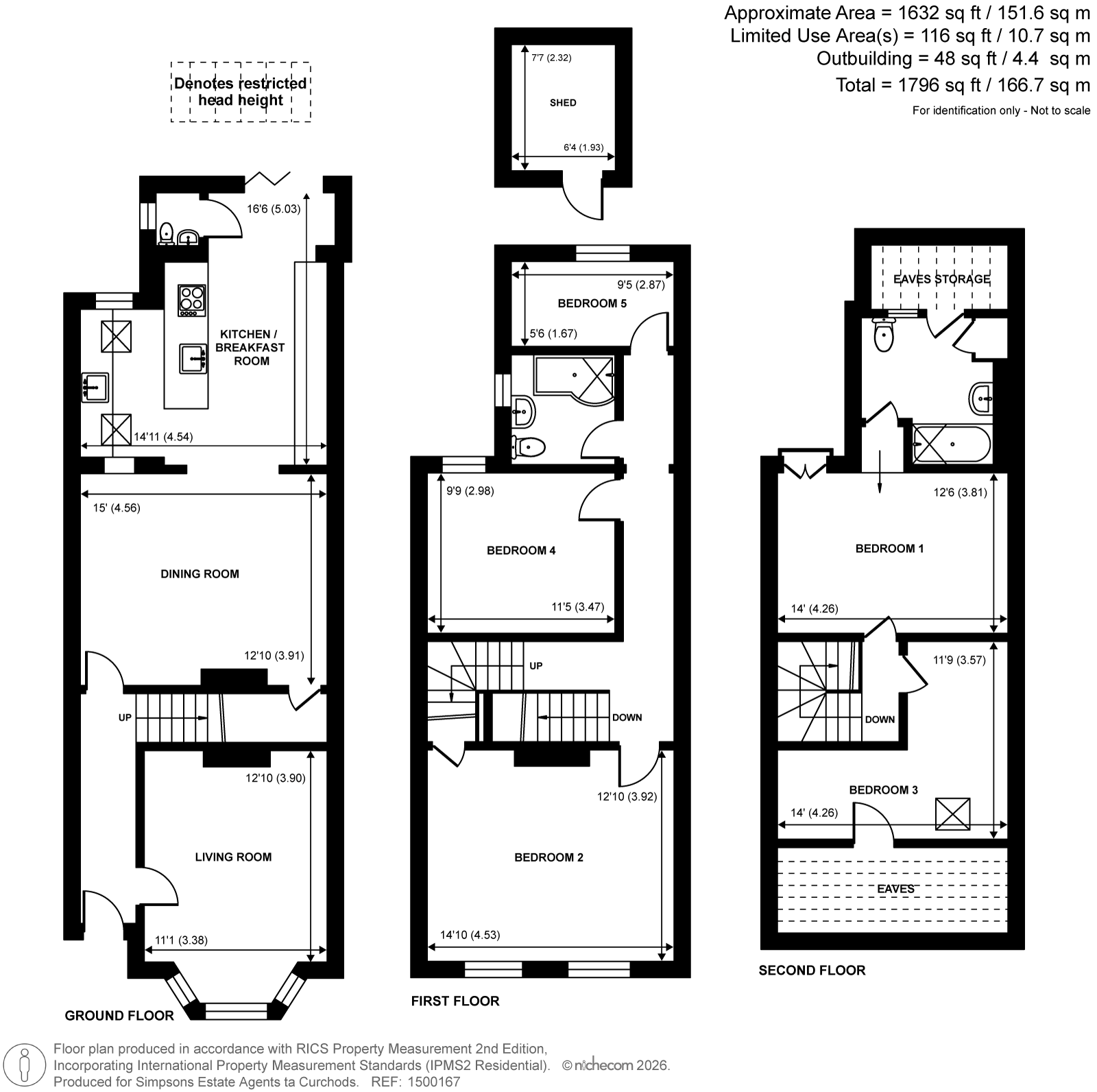 25, Harvey Road, Walton-On-Thames floorplan