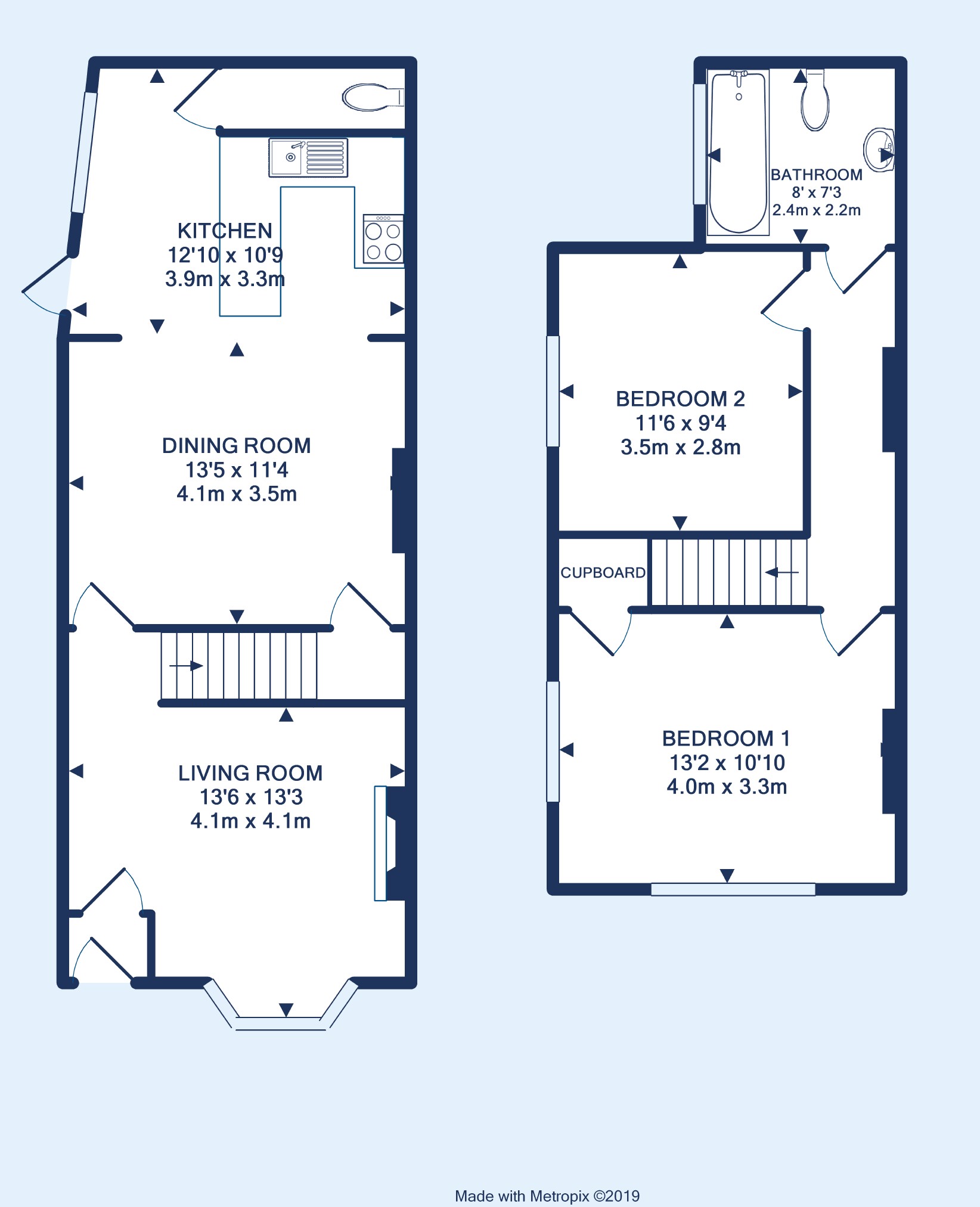 2 Bedrooms Semi-detached house for sale in Ham Green, Pill, Bristol BS20